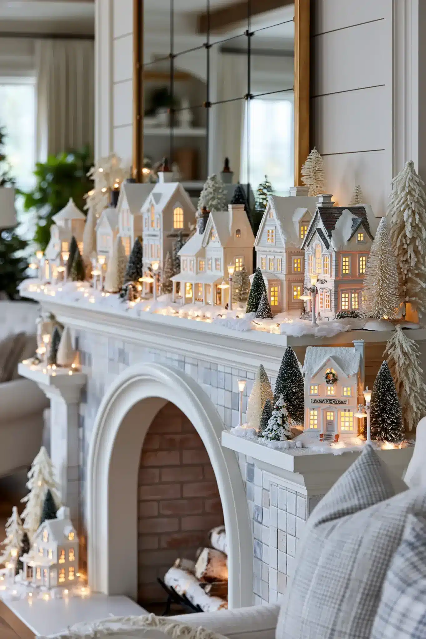 29 Christmas Mantle Decor Ideas for a Hearth That Does Not Compete With the Tree christmas mantle decor