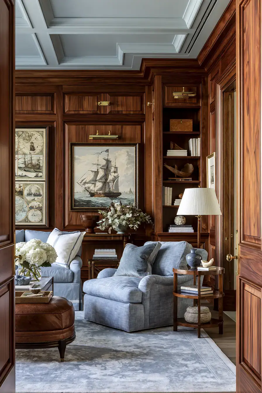 29 Vintage Nautical Decor Ideas with an Old Brass Telescope