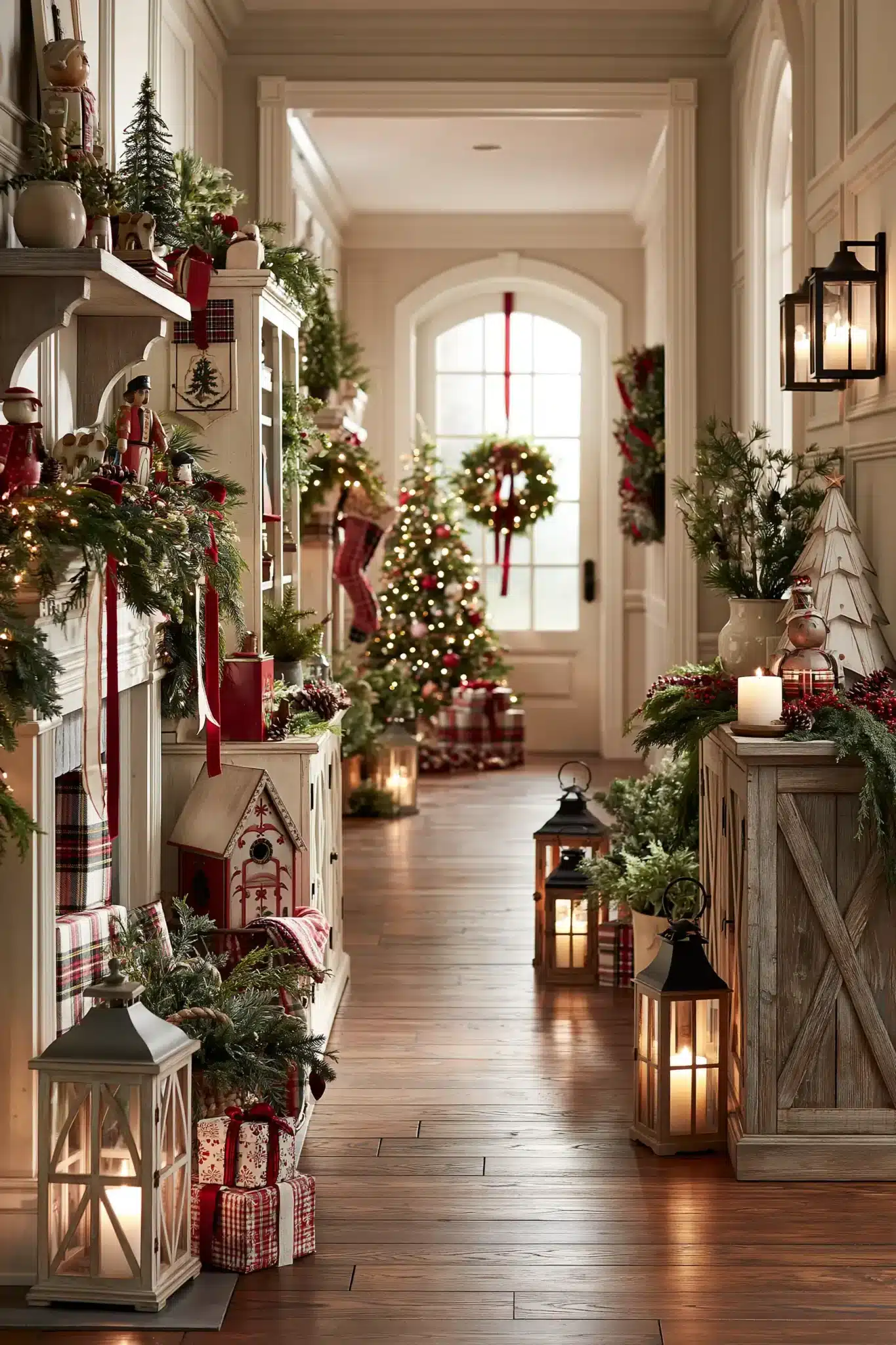 29 Hallway Christmas Decor Ideas Most People Forget to Dress hallway christmas decor