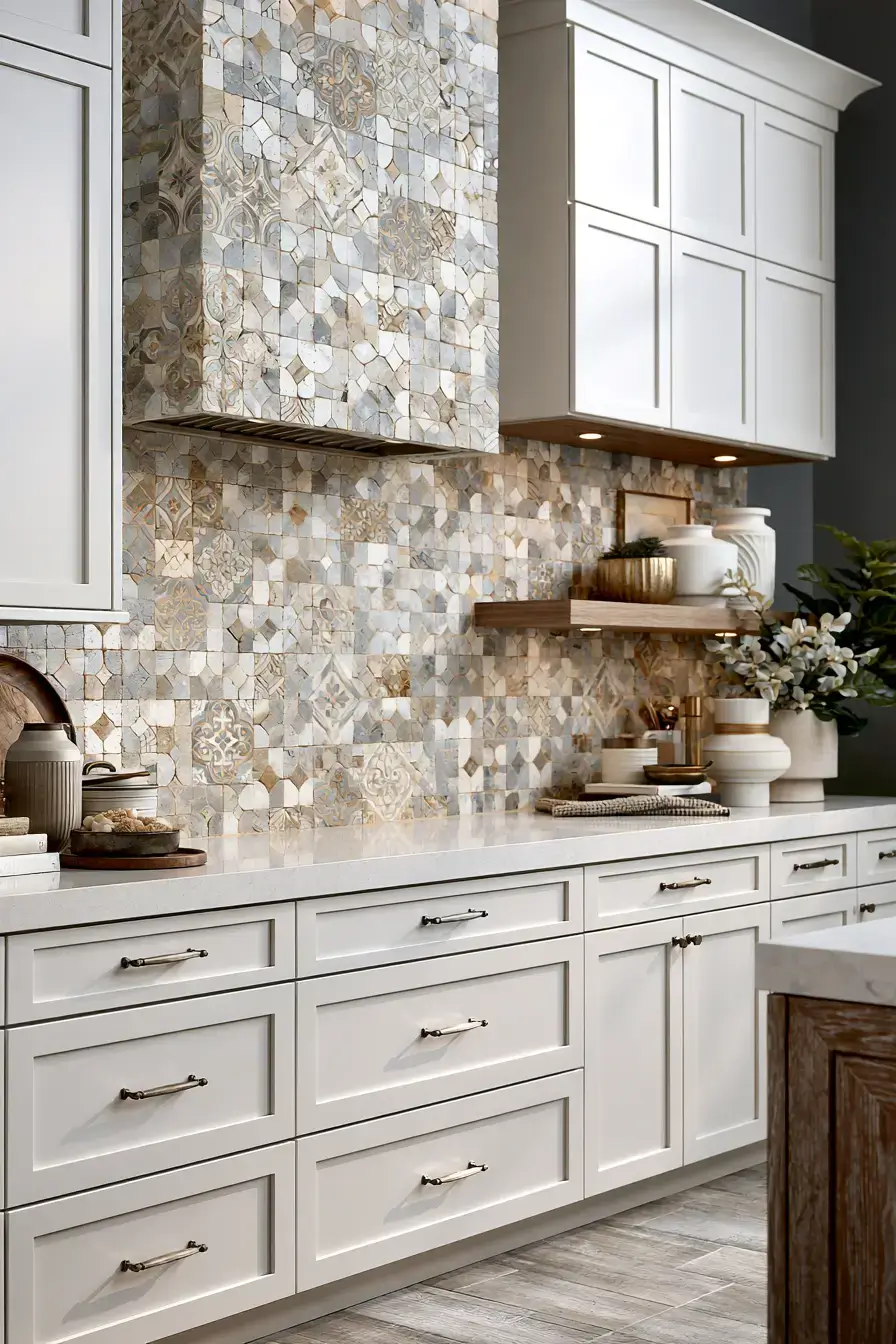 29 Natural Stone Backsplash Kitchen Ideas for a Surface With Real Character natural stone backsplash kitchen
