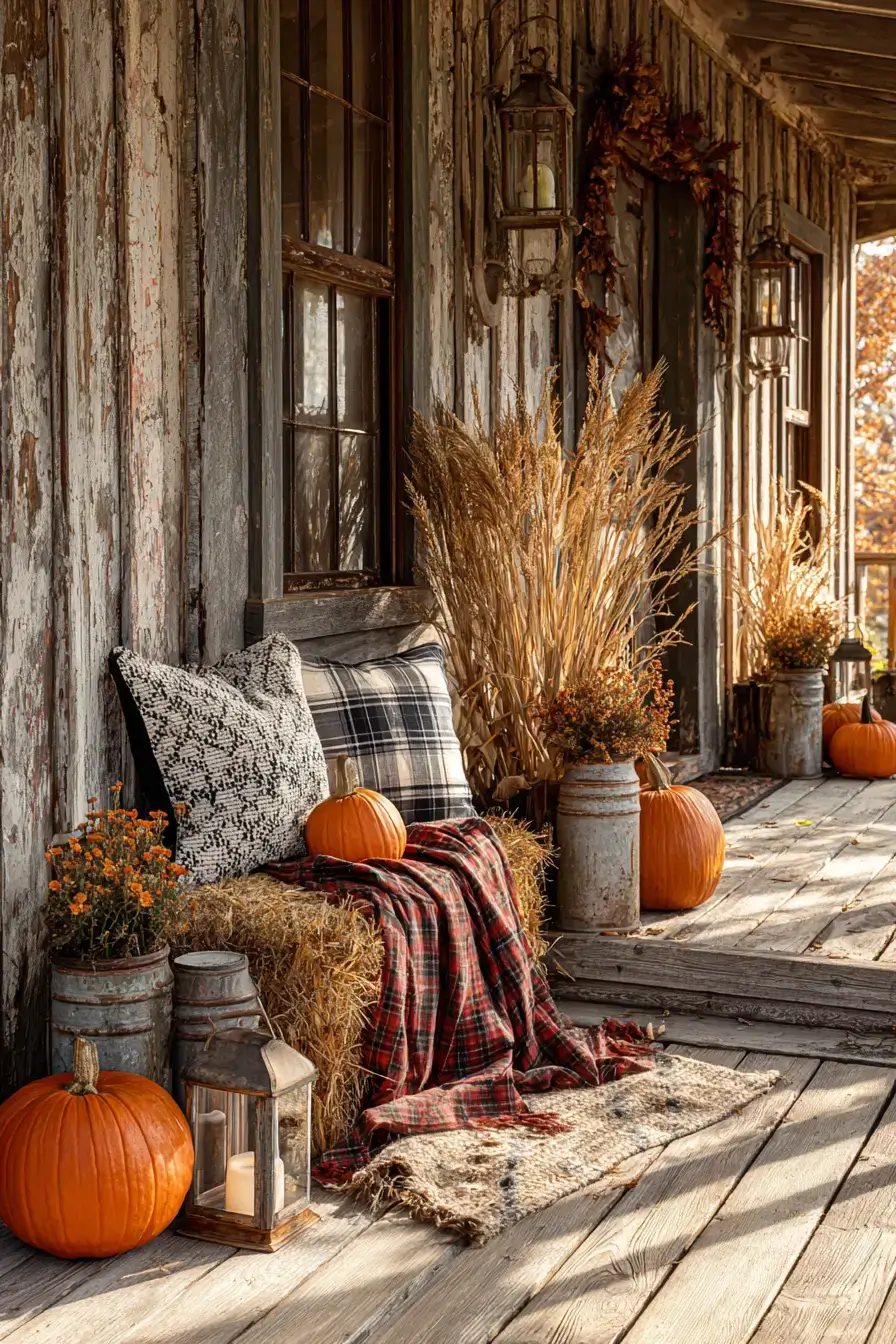 29 Vintage Milk Can Decor Ideas with a Front Porch Row