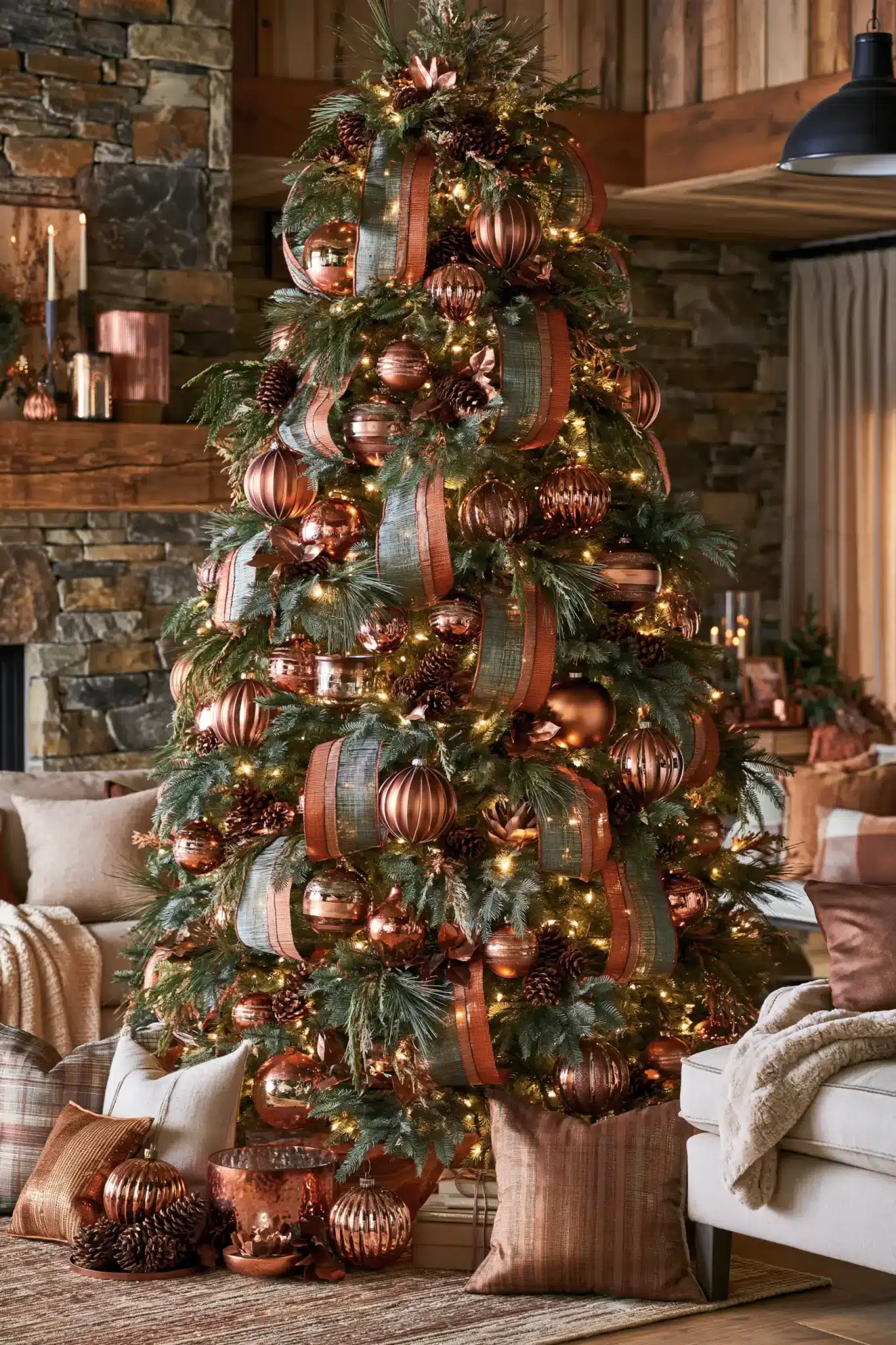 29 Christmas Tree Decor Ideas That Keep the Tree From Looking Busy christmas tree decor ideas