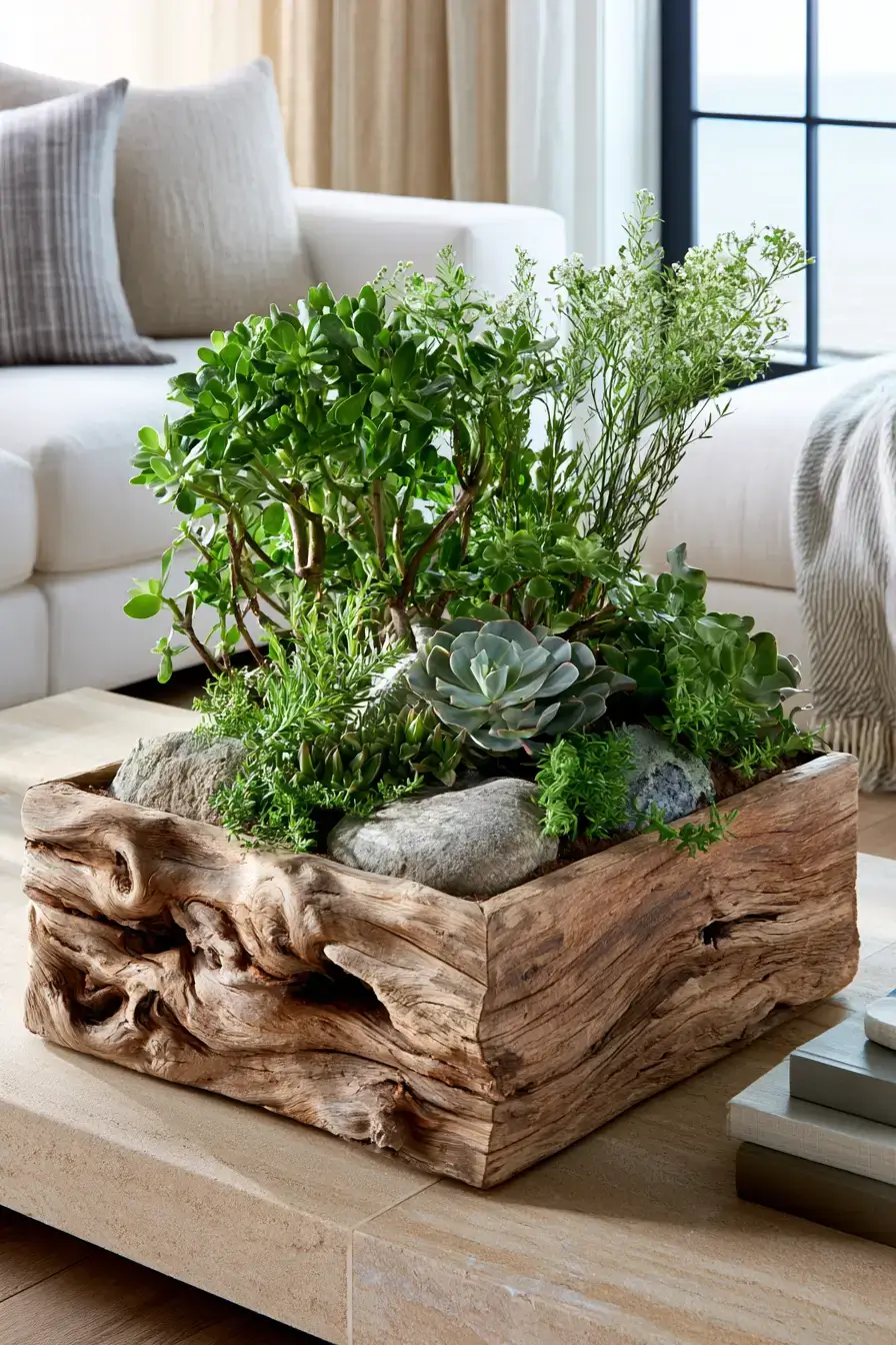 29 Driftwood Decor Ideas with a Weathered Wall Shelf
