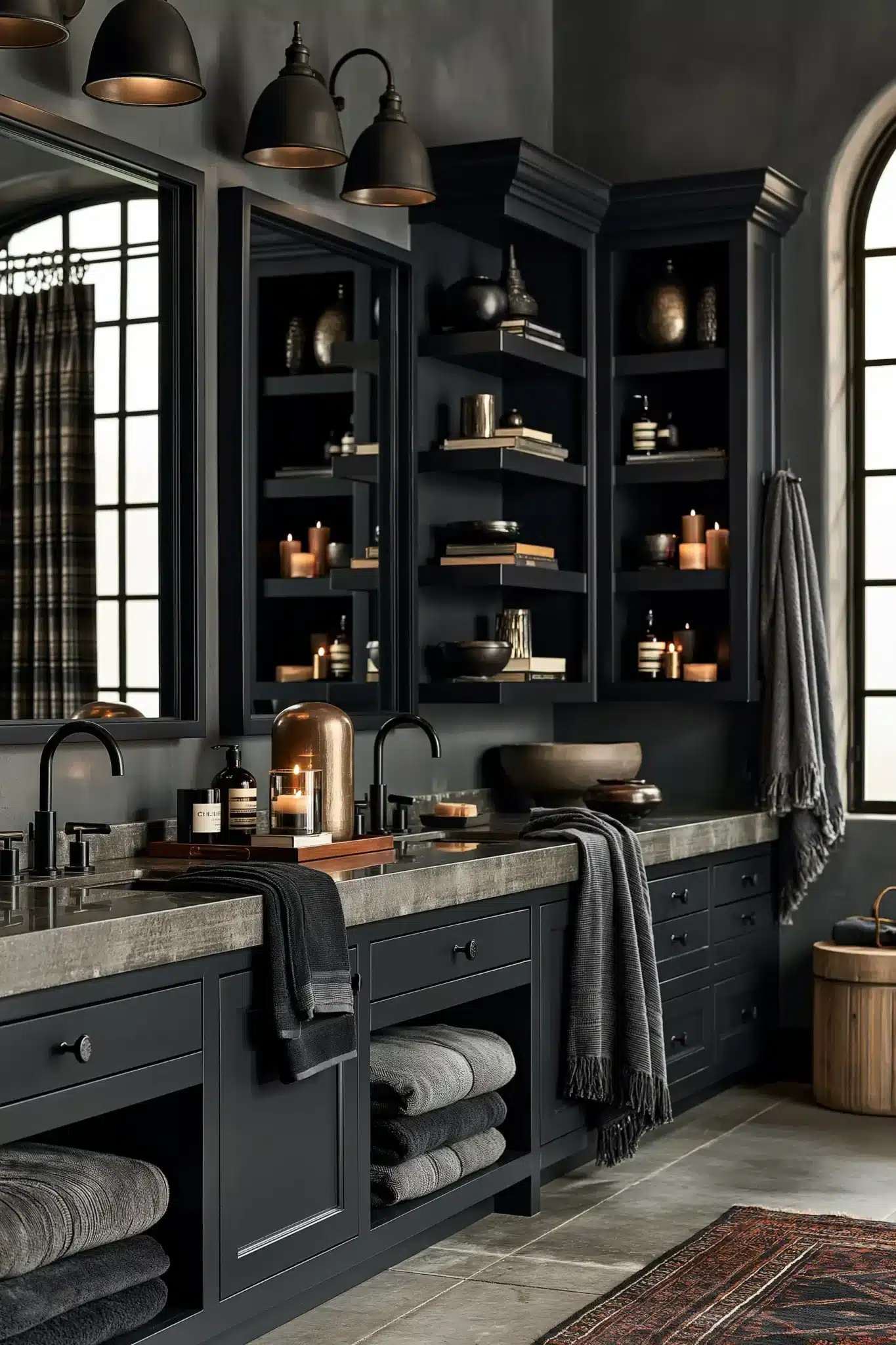 29 Gothic Bathroom Ideas for a Room With Real Atmosphere gothic bathroom