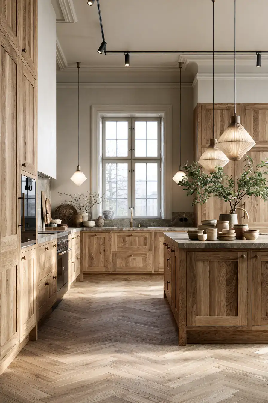 29 Wooden Kitchen Ideas for a Room That Feels Handmade wooden kitchen