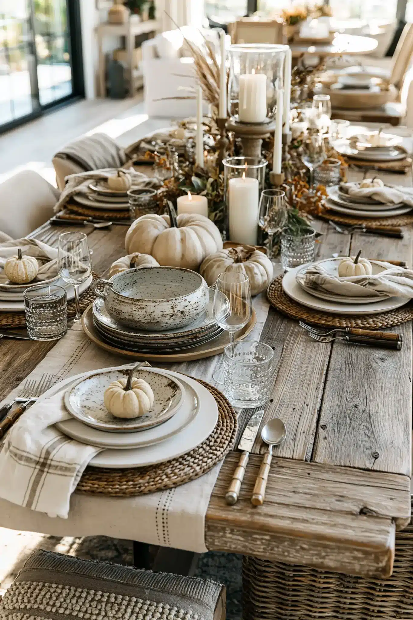 29 Simple Thanksgiving Table Decor Ideas for a Table That Feels Calm simple thanksgiving table decor