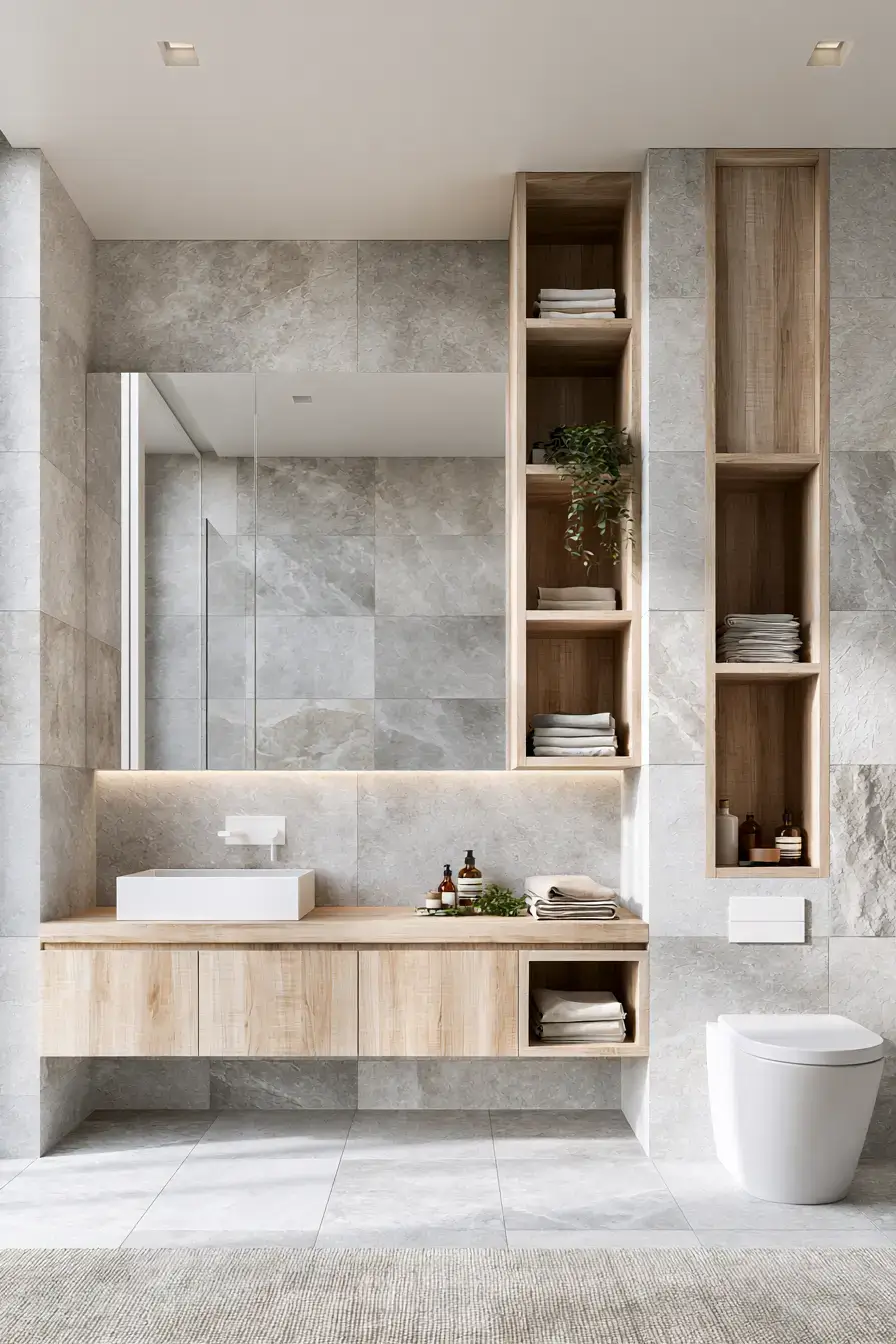 29 Stone Bathroom Ideas for a Calm, Spa-Like Room stone bathroom