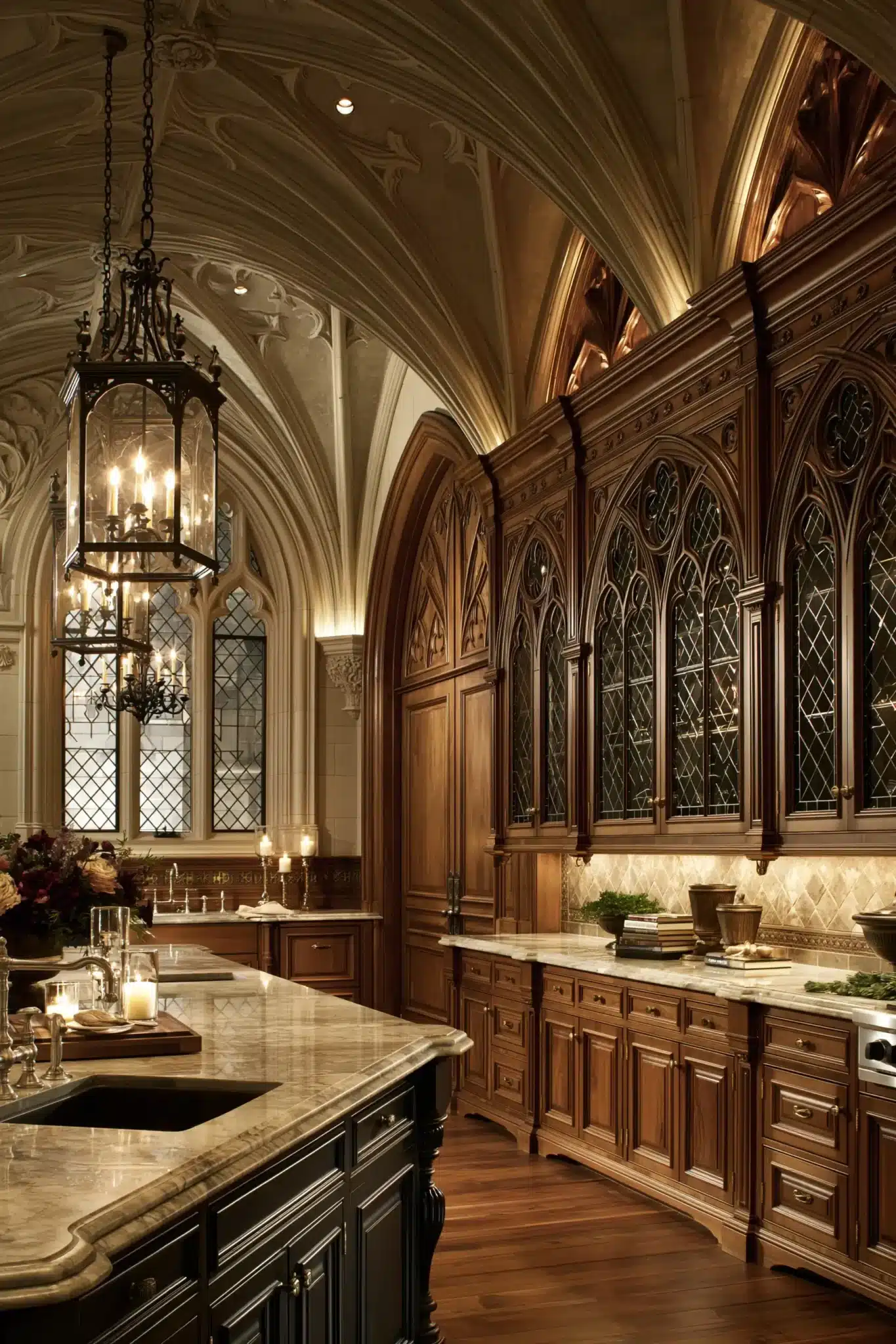29 Gothic Kitchen Ideas for a Cook Space With a Moody Edge gothic kitchen