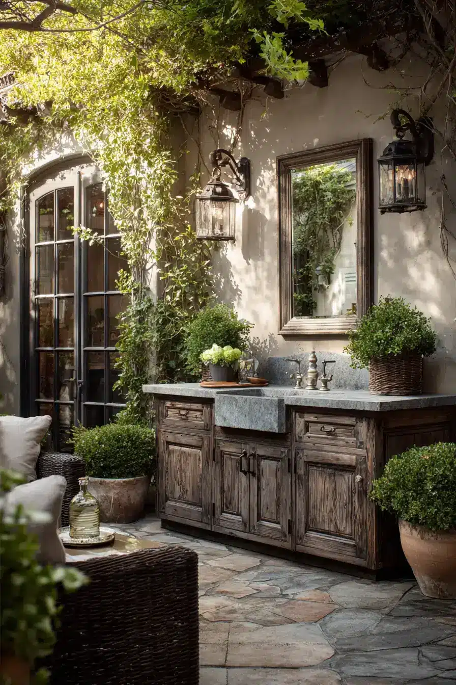 29 Salvage Yard Decor Ideas with a Reclaimed Beam Shelf