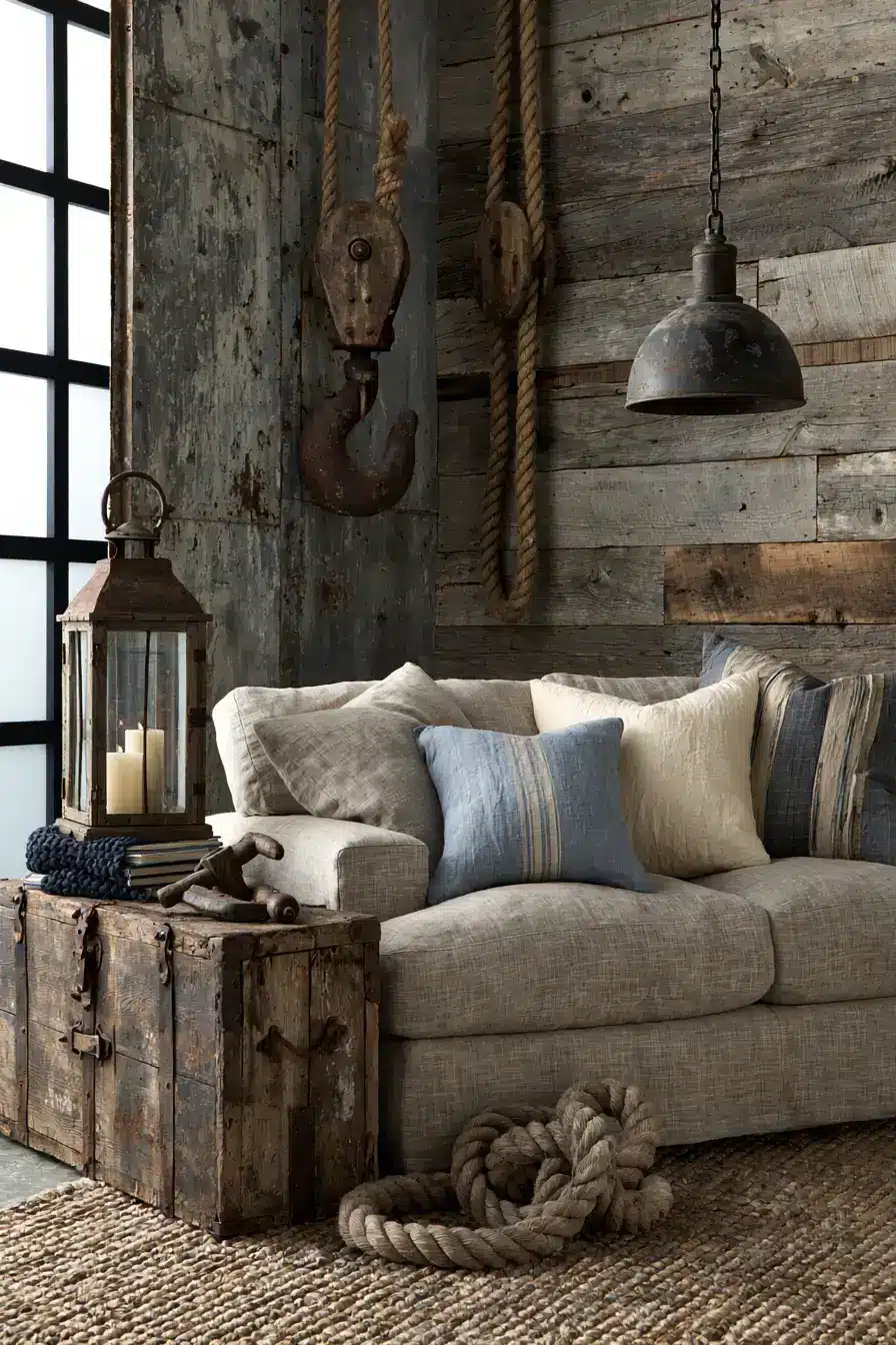29 Vintage Nautical Decor Ideas with an Old Brass Telescope