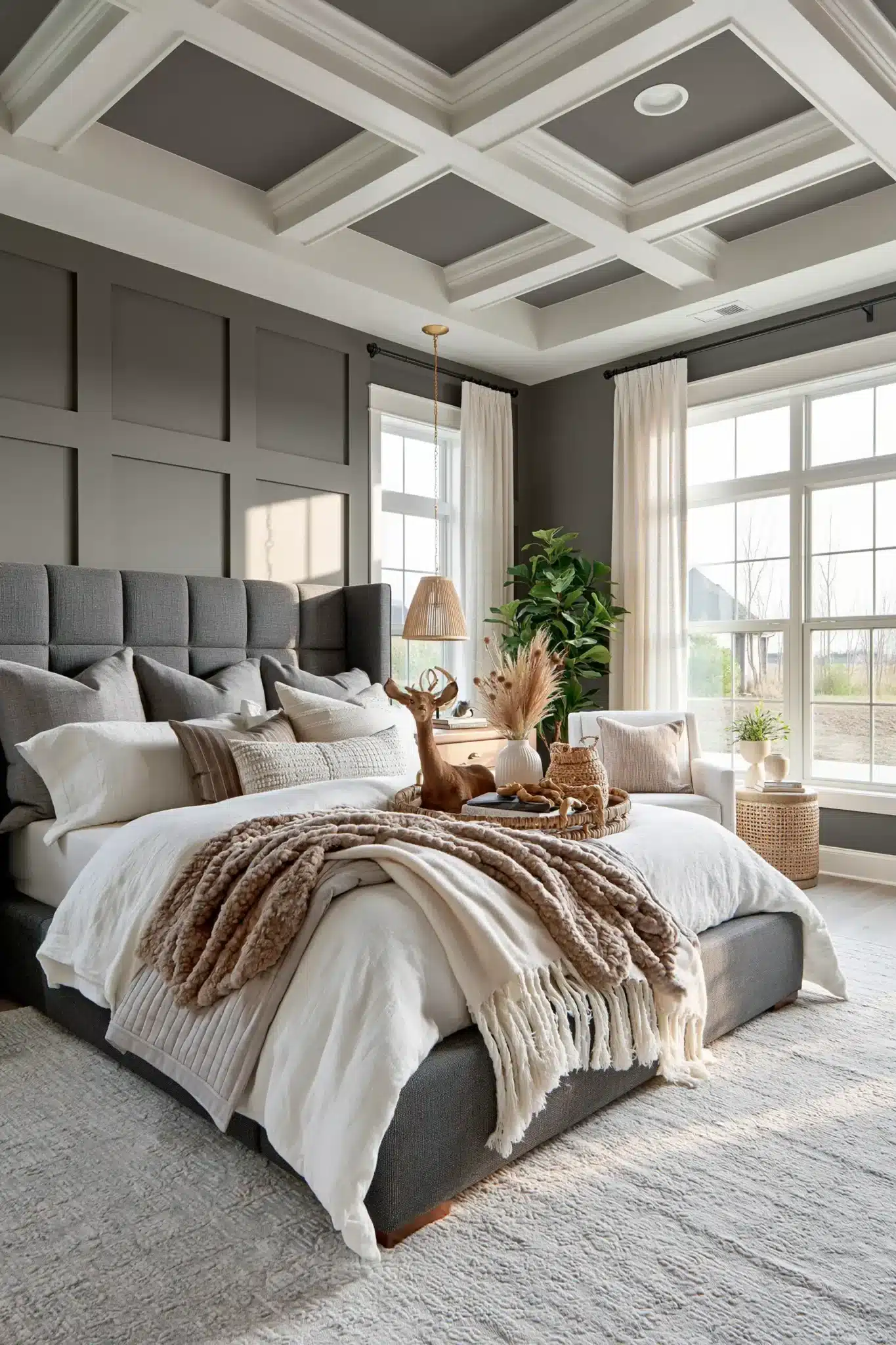 29 Grey and White Bedroom Ideas for a Space That Stays Timeless grey and white bedroom ideas