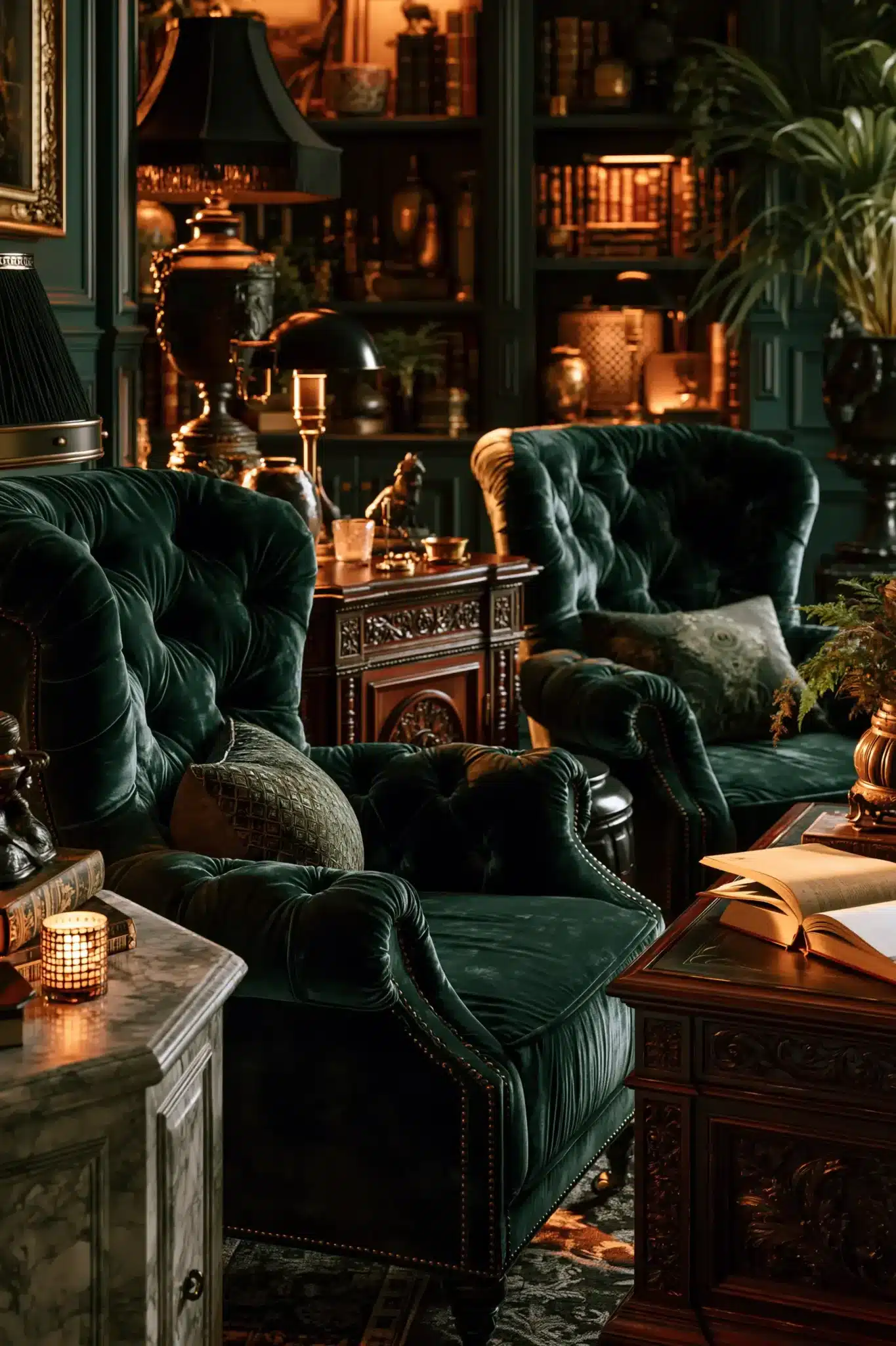 29 Victorian Gothic Decor Ideas for a Study With Pattern and Depth victorian gothic decor