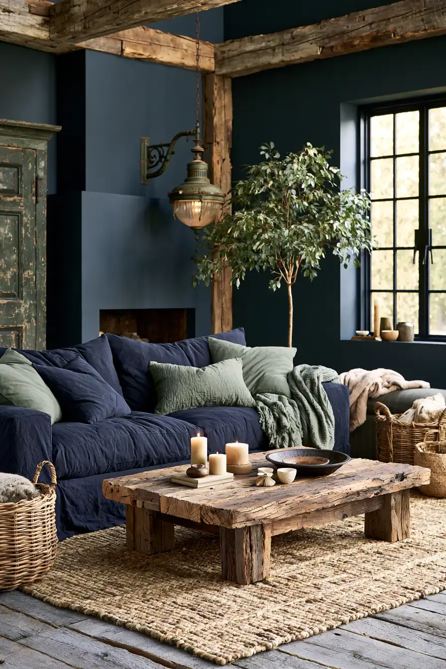 29 Navy and Sage Living Room Ideas with a Sage Sofa 29 Navy and Sage Living Room Ideas with a Sage Sofa