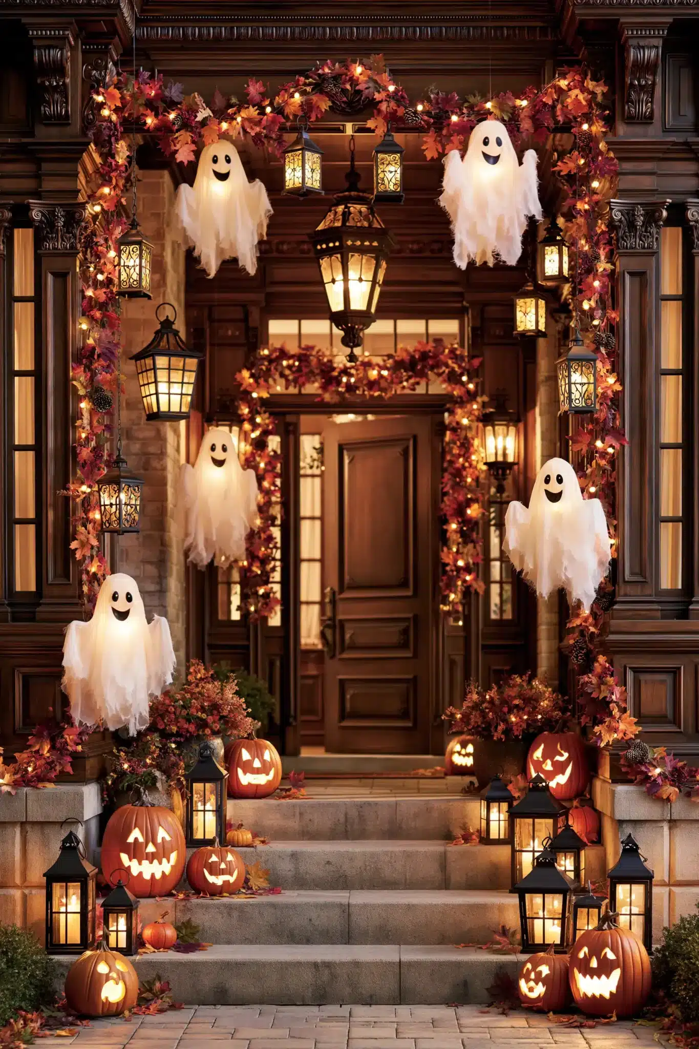 29 Halloween Porch Ideas for an Entry That Welcomes, Not Warns halloween porch ideas