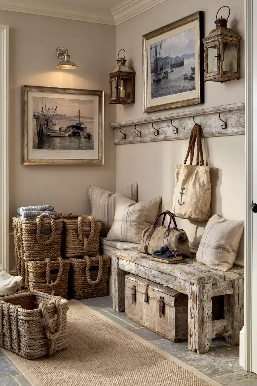 29 Vintage Nautical Decor Ideas with an Old Brass Telescope