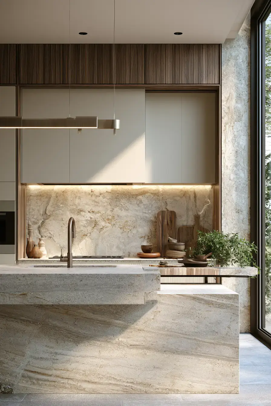 29 Stone Kitchen Ideas for a Room That Feels Built to Last stone kitchen