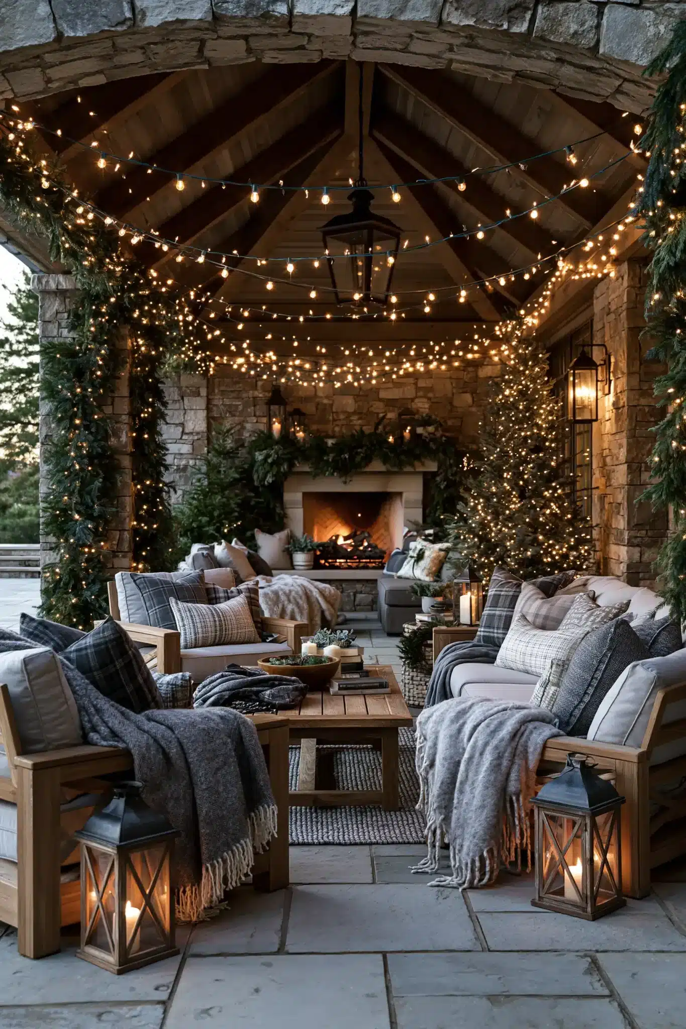 29 Blue Christmas Decor Ideas That Give the Room a Cooler, Calmer Edge blue christmas decor
