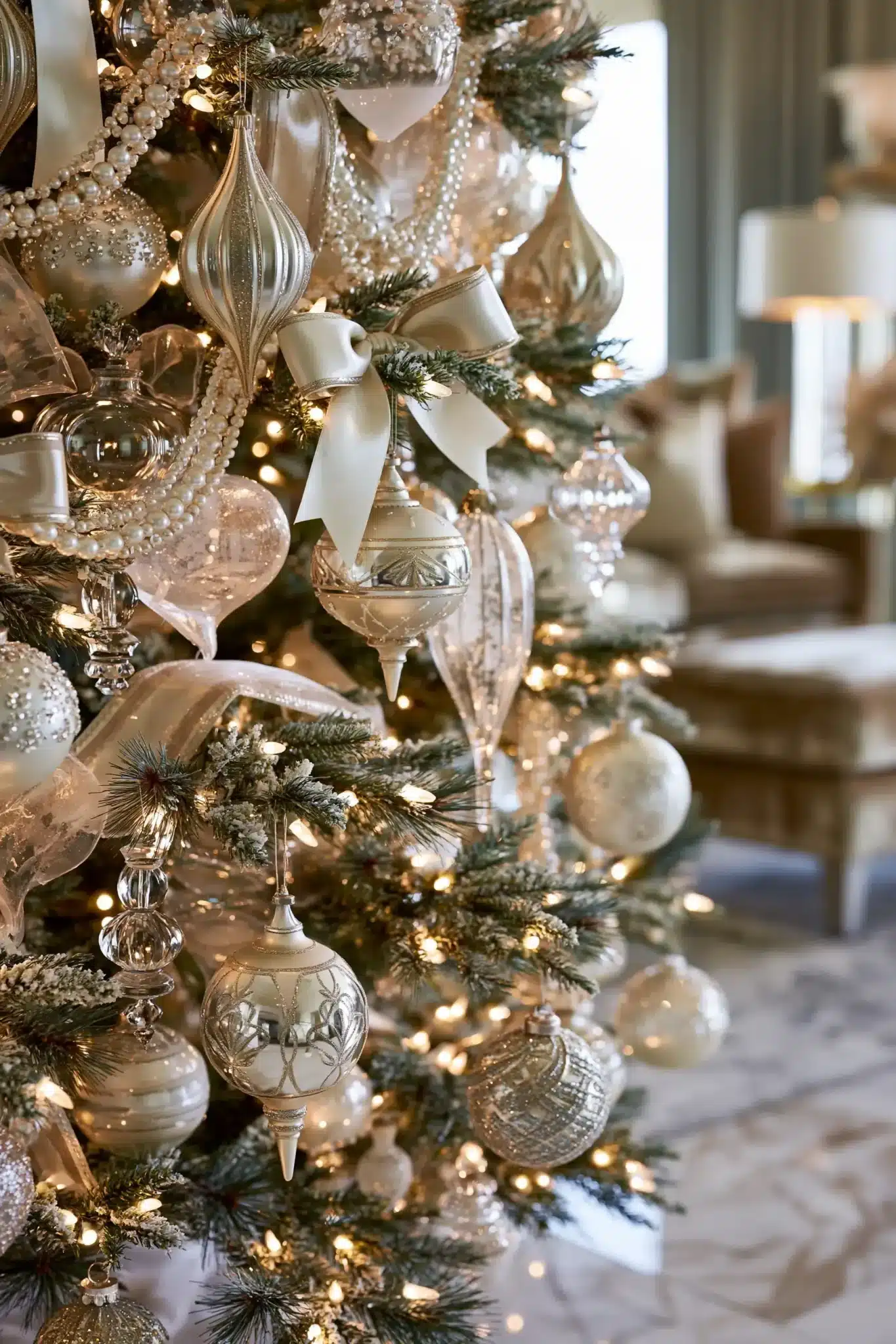 29 Christmas Tree Decor Ideas That Keep the Tree From Looking Busy christmas tree decor ideas