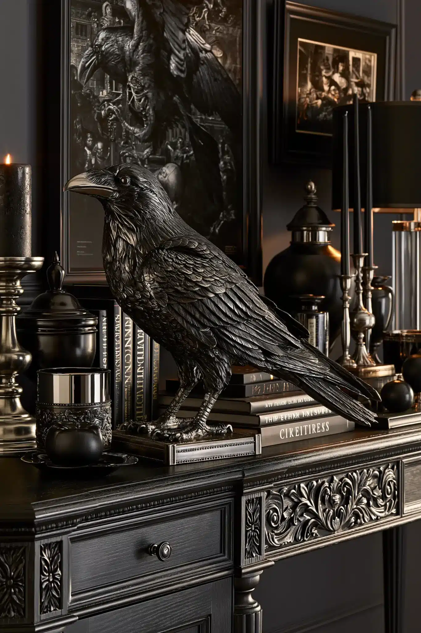29 Gothic Home Decor Ideas for a Whole House That Feels Cohesive gothic home decor