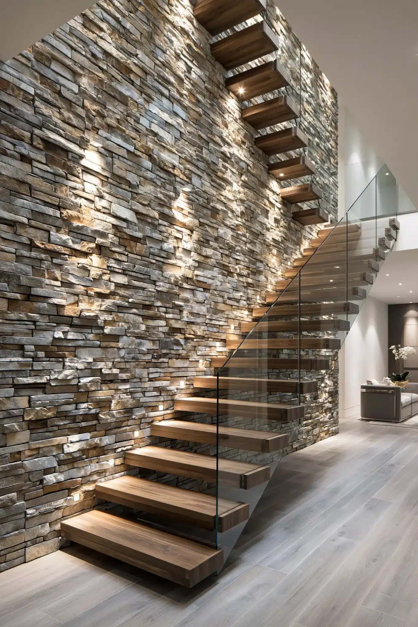 29 Staircase Wall Decor Ideas for a Climb That Feels Curated staircase wall decor