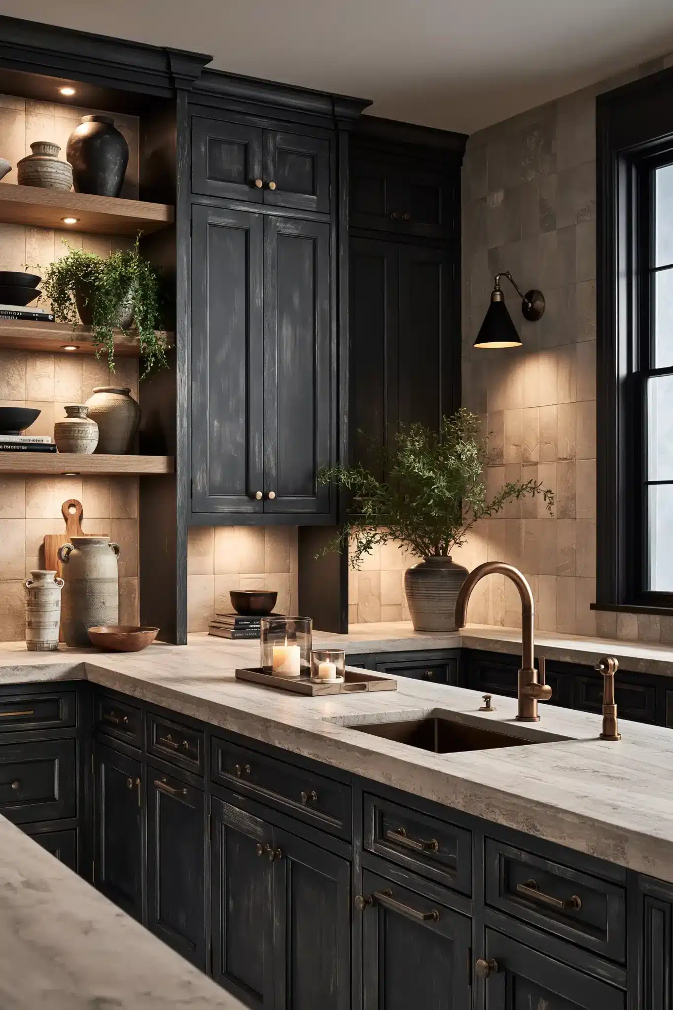 29 Gothic Kitchen Ideas for a Cook Space With a Moody Edge gothic kitchen