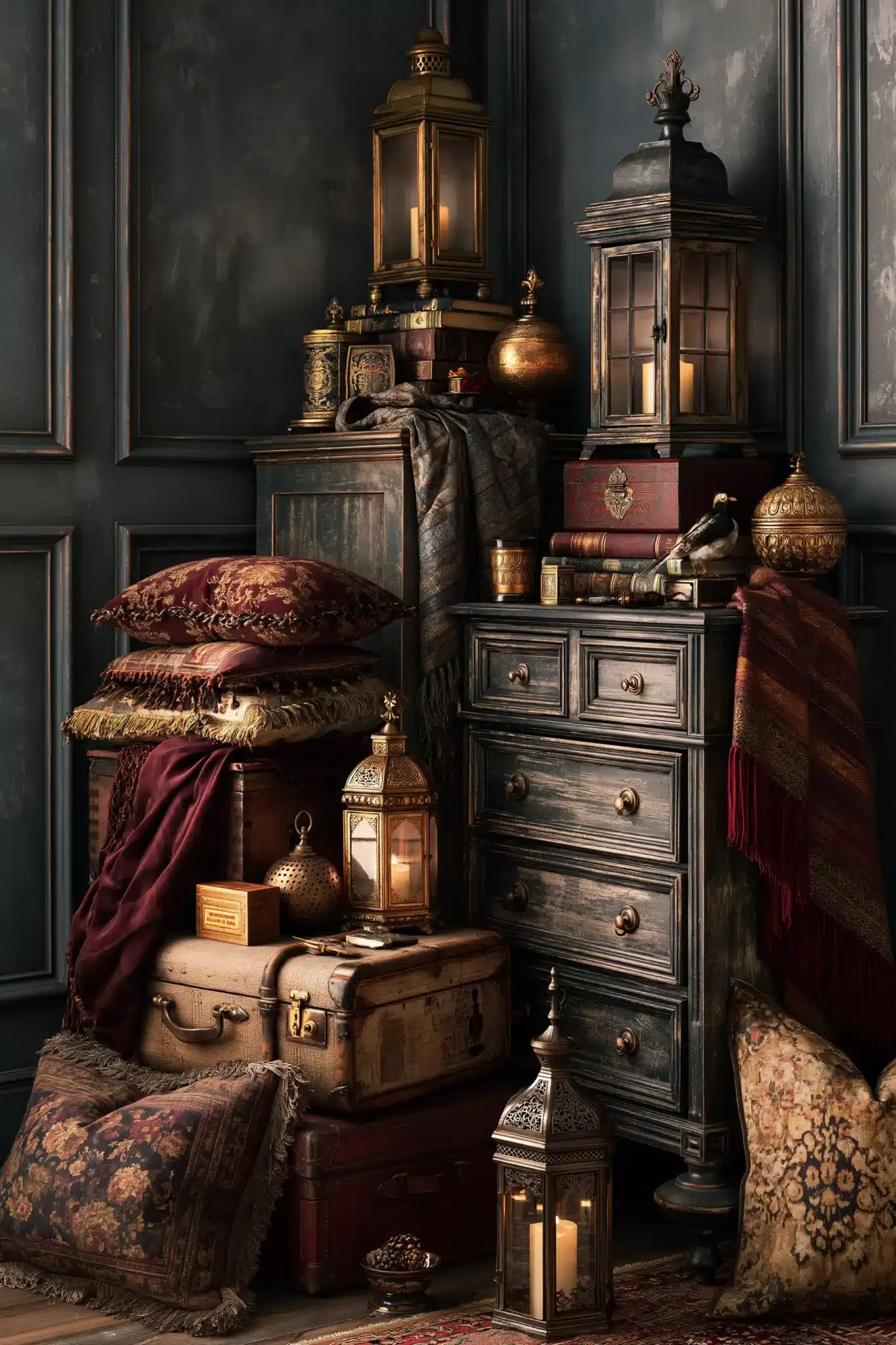 29 Gothic Home Decor Ideas for a Whole House That Feels Cohesive gothic home decor