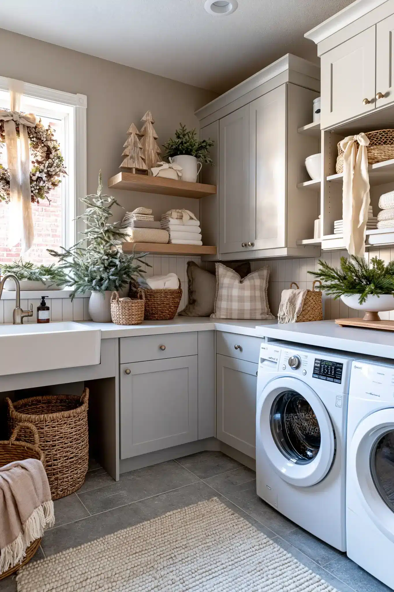 29 Neutral Christmas Decor Ideas That Age Better Than Bright Trends neutral christmas decor