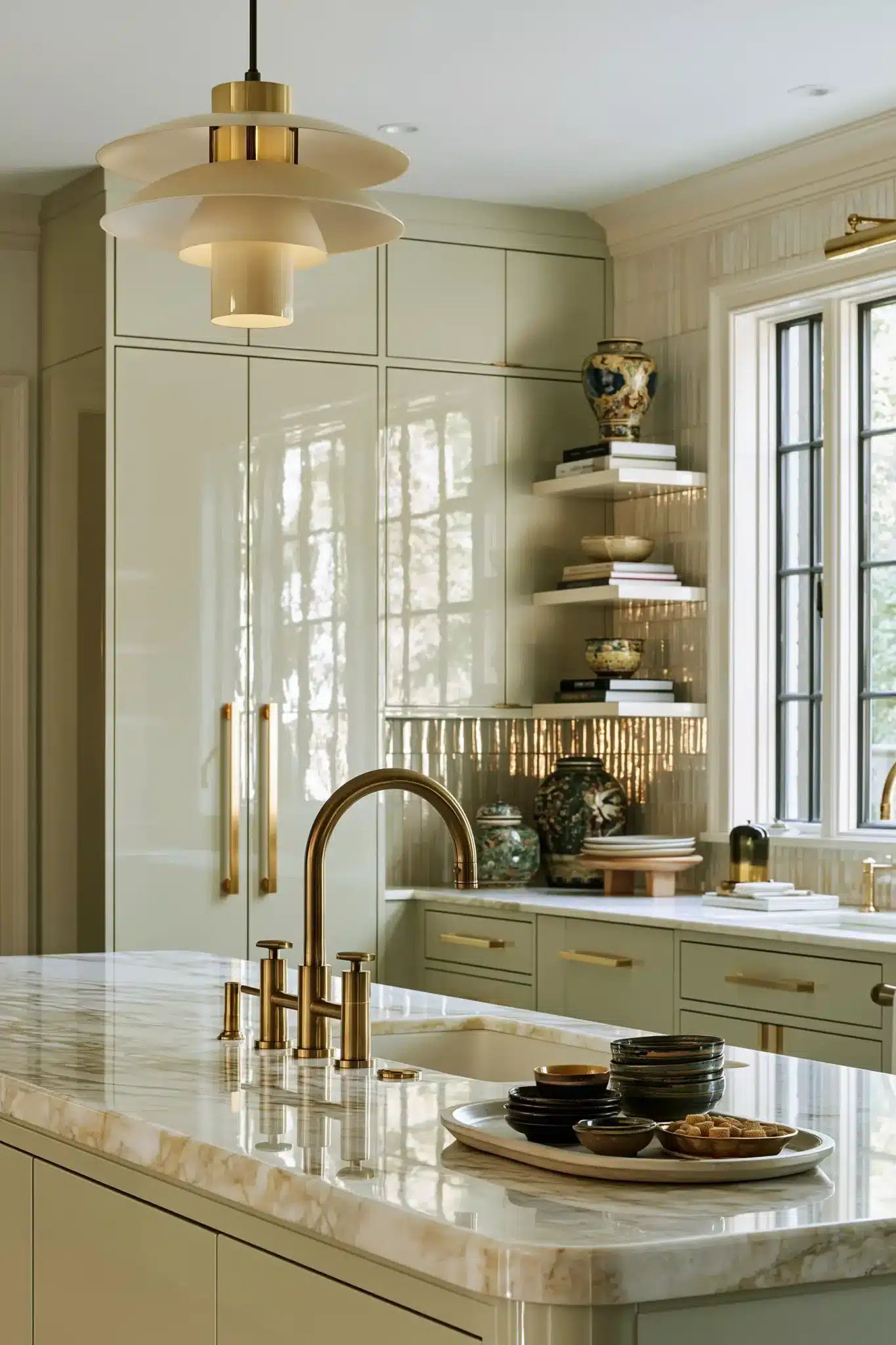 29 Sage Green and Cream Kitchen Ideas for a Room That Feels Like Home sage green and cream kitchen