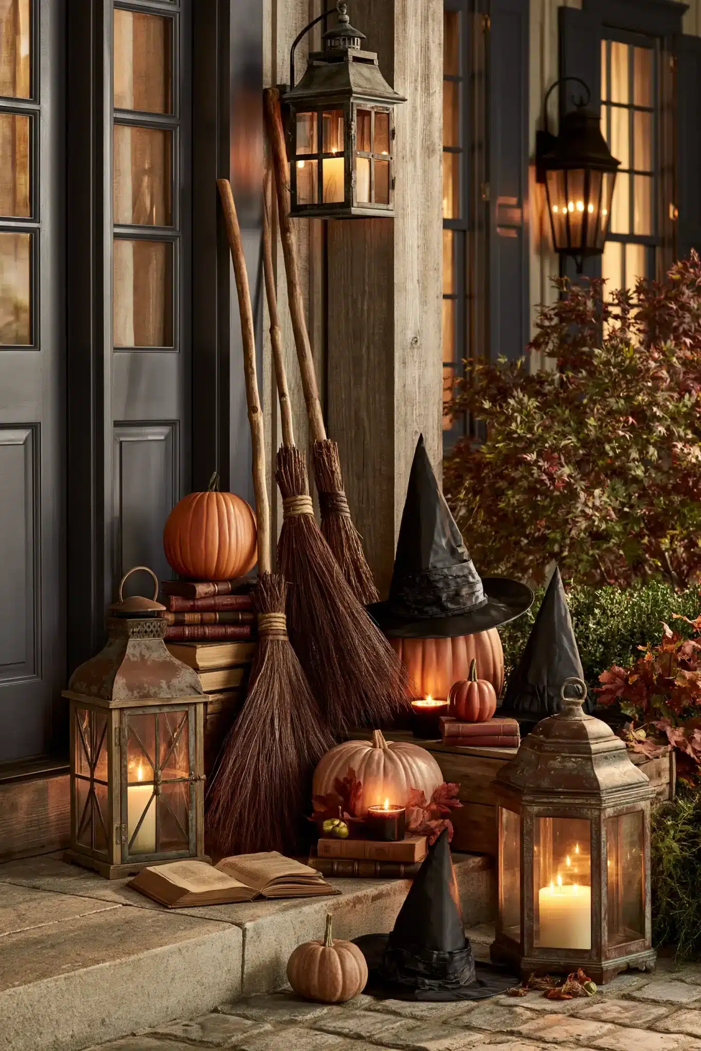 29 Halloween Porch Ideas for an Entry That Welcomes, Not Warns halloween porch ideas