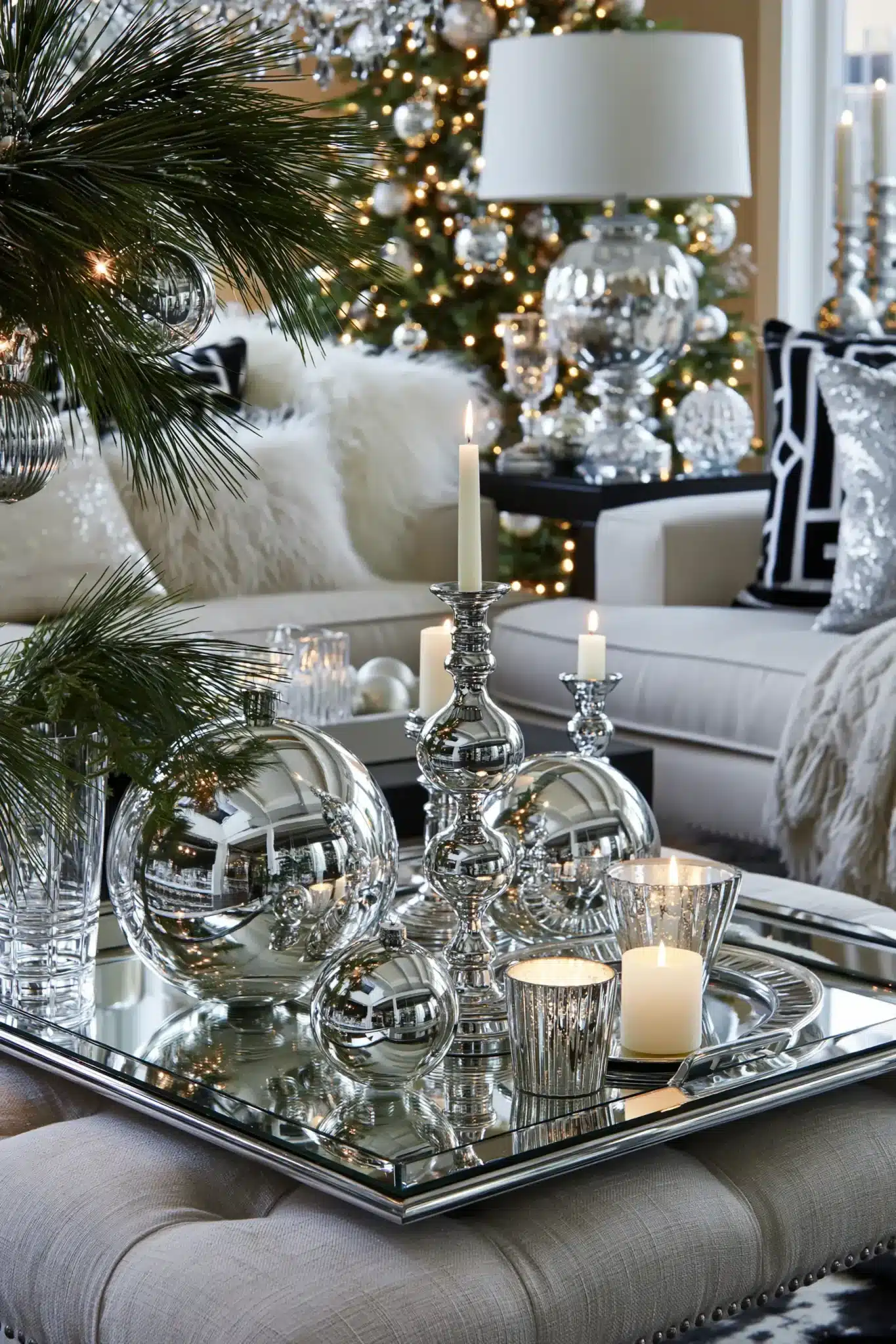 29 Modern Christmas Decor Ideas That Let a Few Clean Choices Speak modern christmas decor