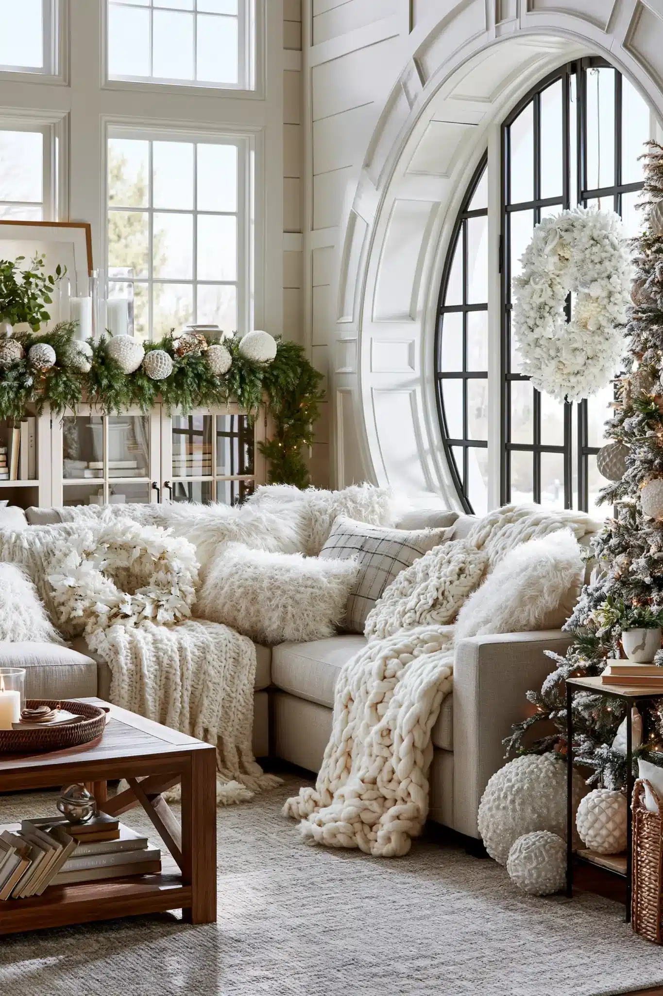 29 White Christmas Decor Ideas That Keep the Season Soft and Quiet white christmas decor