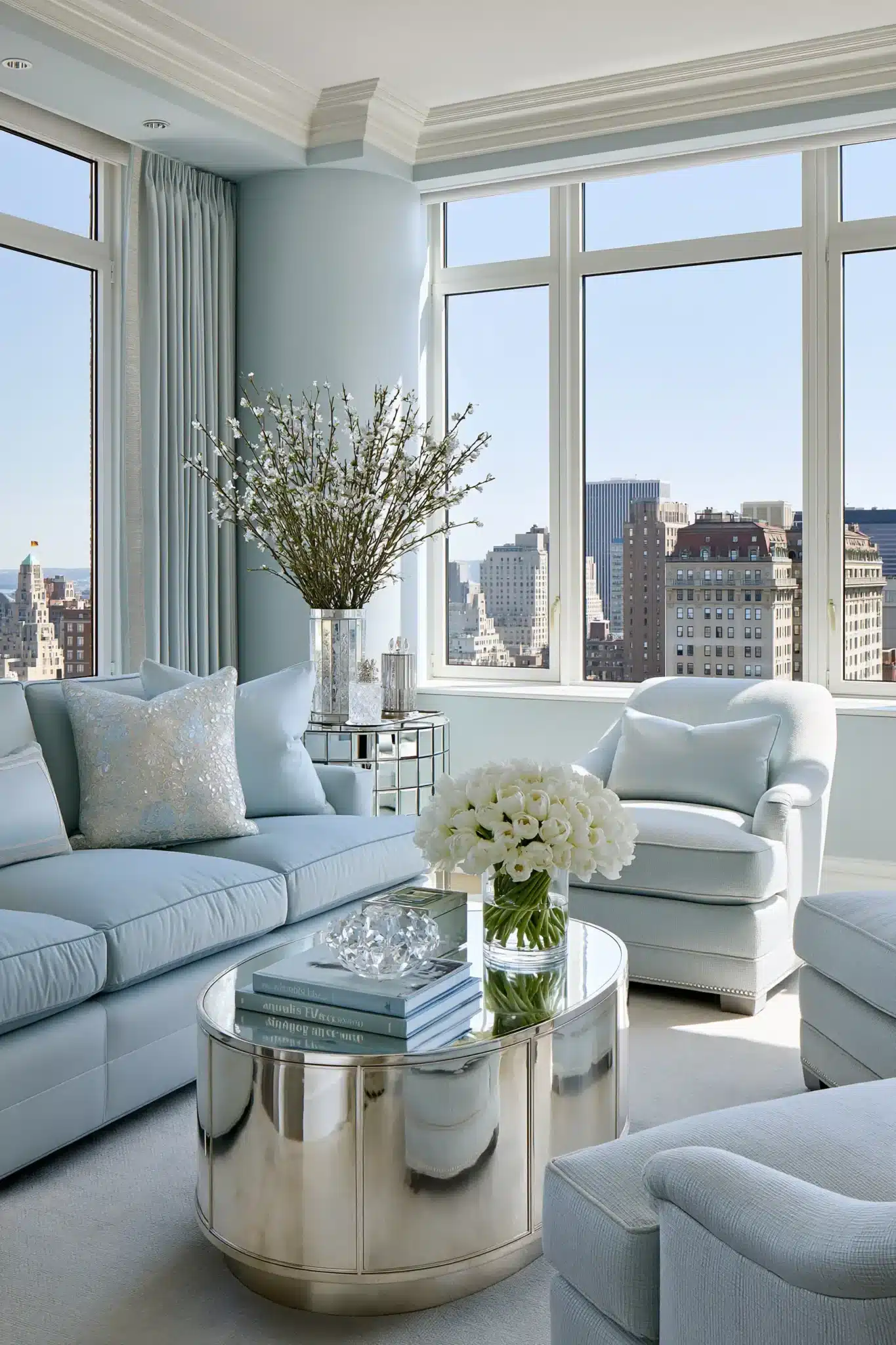 29 Light Blue and Grey Living Room Ideas for a Room That Feels Uncluttered light blue and grey living room