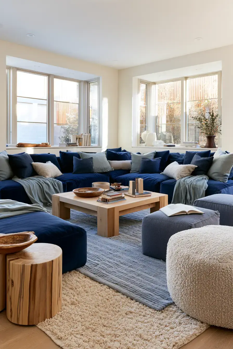 29 Navy and Sage Living Room Ideas with a Sage Sofa 29 Navy and Sage Living Room Ideas with a Sage Sofa