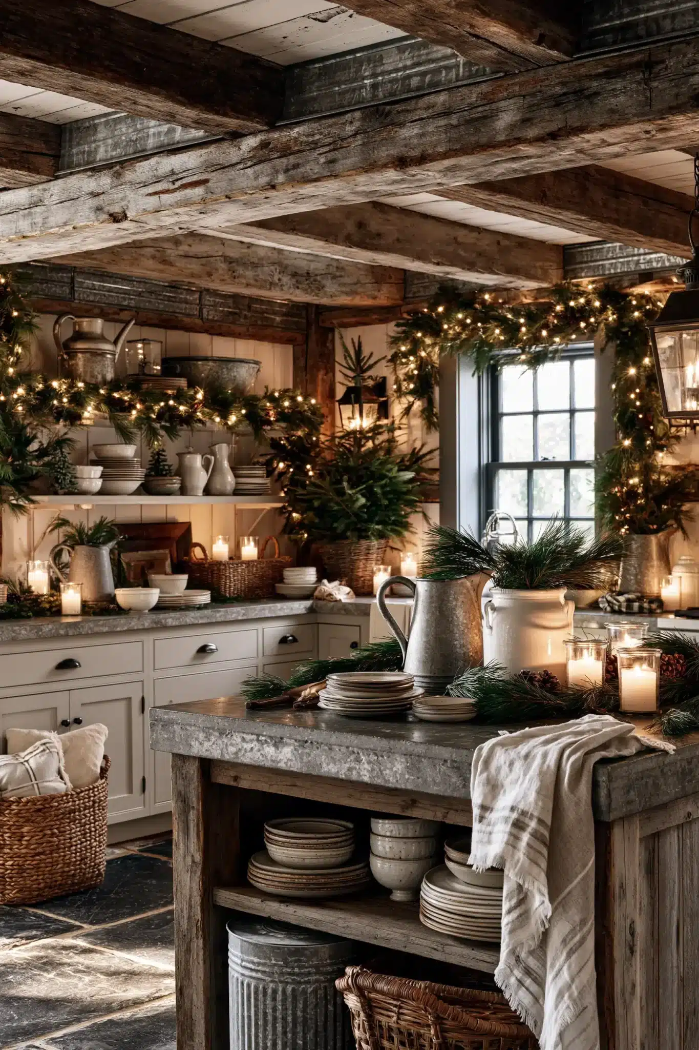 29 Christmas Kitchen Decor Ideas That Make the Heart of the Home Feel Like the Holidays christmas kitchen decor