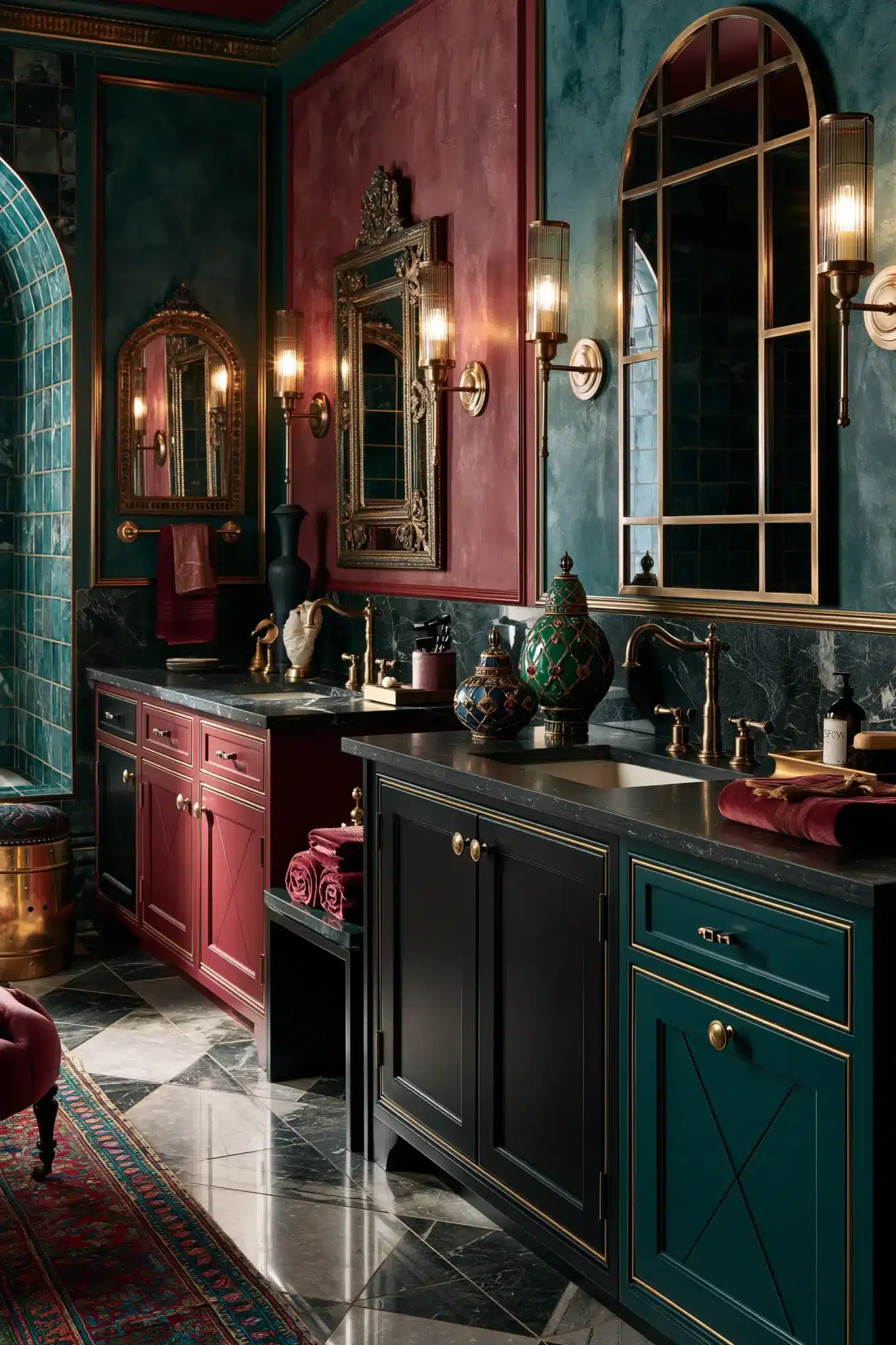 29 Gothic Bathroom Ideas for a Room With Real Atmosphere gothic bathroom