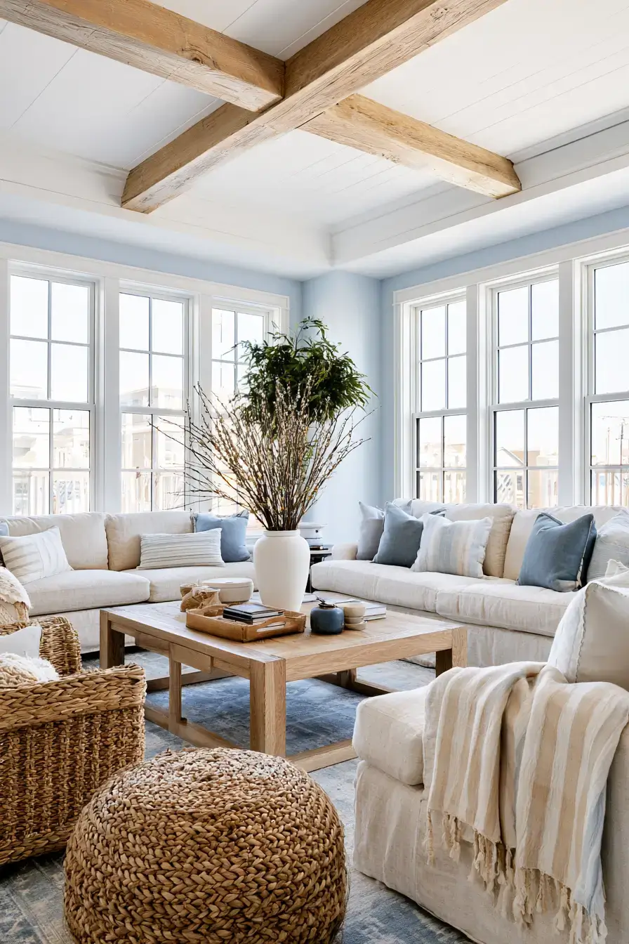 29 Nautical Decor Ideas with a Rope Mirror 29 Nautical Decor Ideas with a Rope Mirror