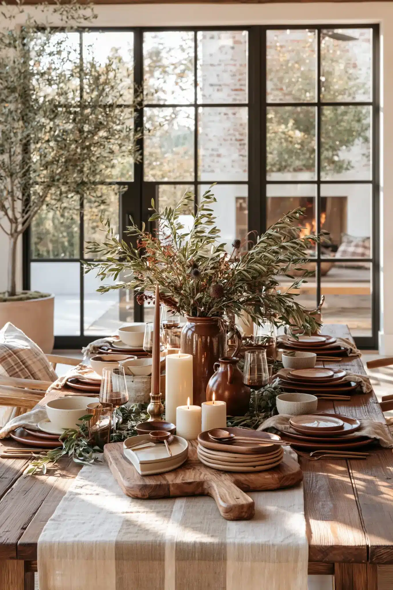 29 Simple Thanksgiving Table Decor Ideas for a Table That Feels Calm simple thanksgiving table decor
