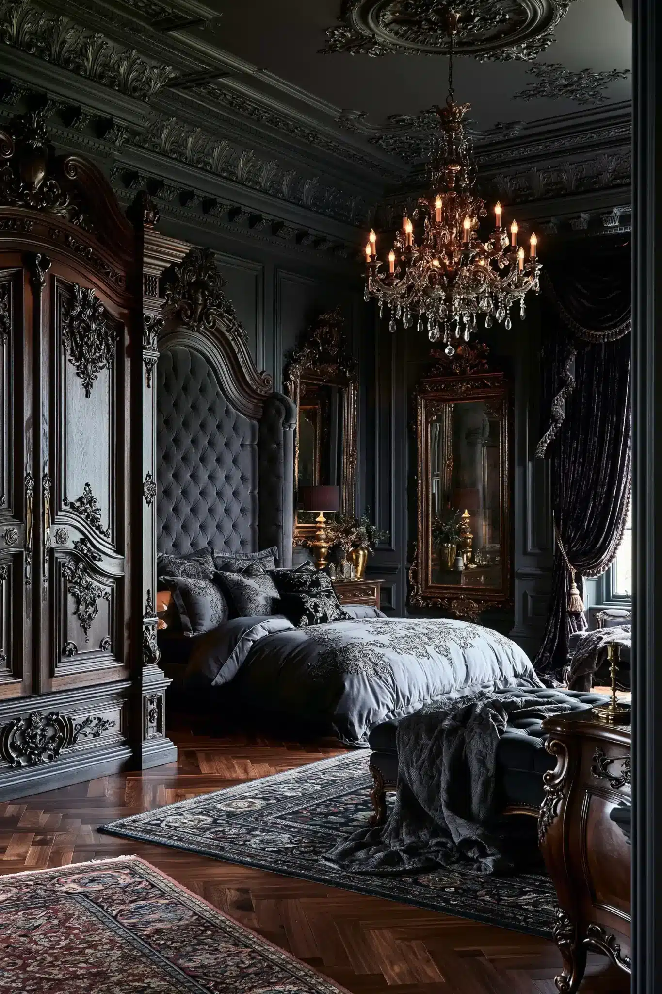 29 Gothic Bedroom Ideas for a Space That Feels Quiet, Not Creepy gothic bedroom