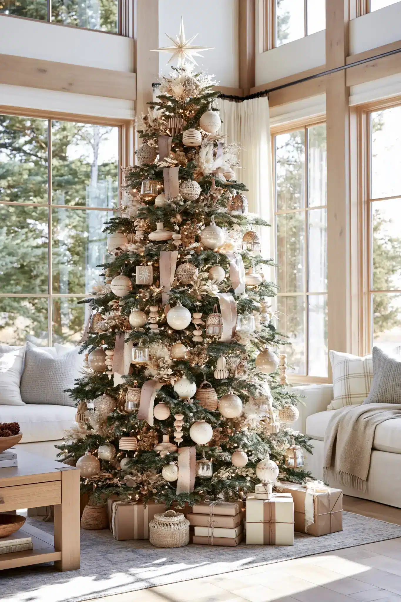 29 Christmas Tree Decor Ideas That Keep the Tree From Looking Busy christmas tree decor ideas