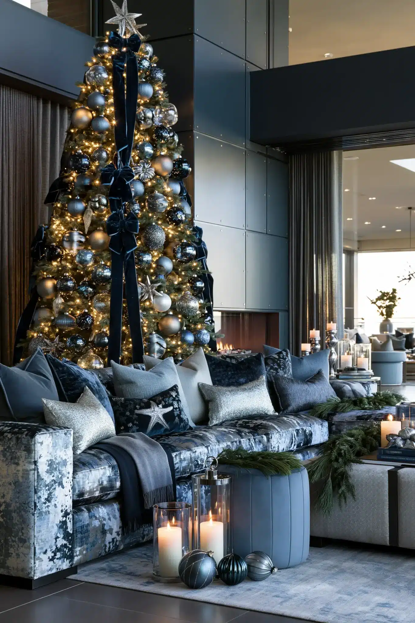 29 Moody Christmas Decor Ideas That Turn Long Evenings Into the Point moody christmas decor