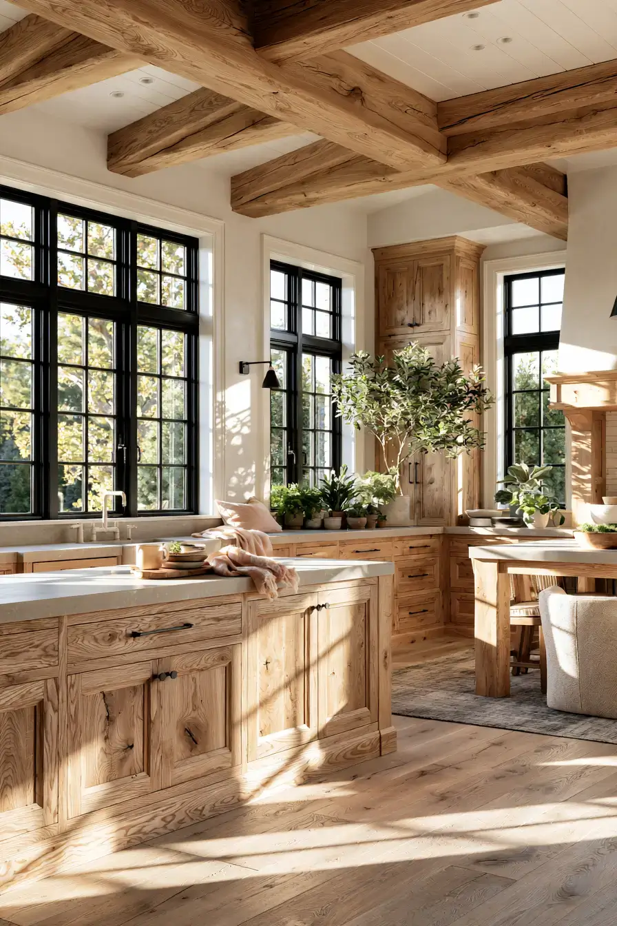 29 Wooden Kitchen Ideas for a Room That Feels Handmade wooden kitchen