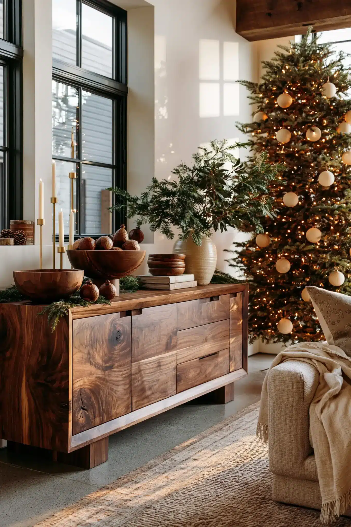 29 Modern Christmas Decor Ideas That Let a Few Clean Choices Speak modern christmas decor