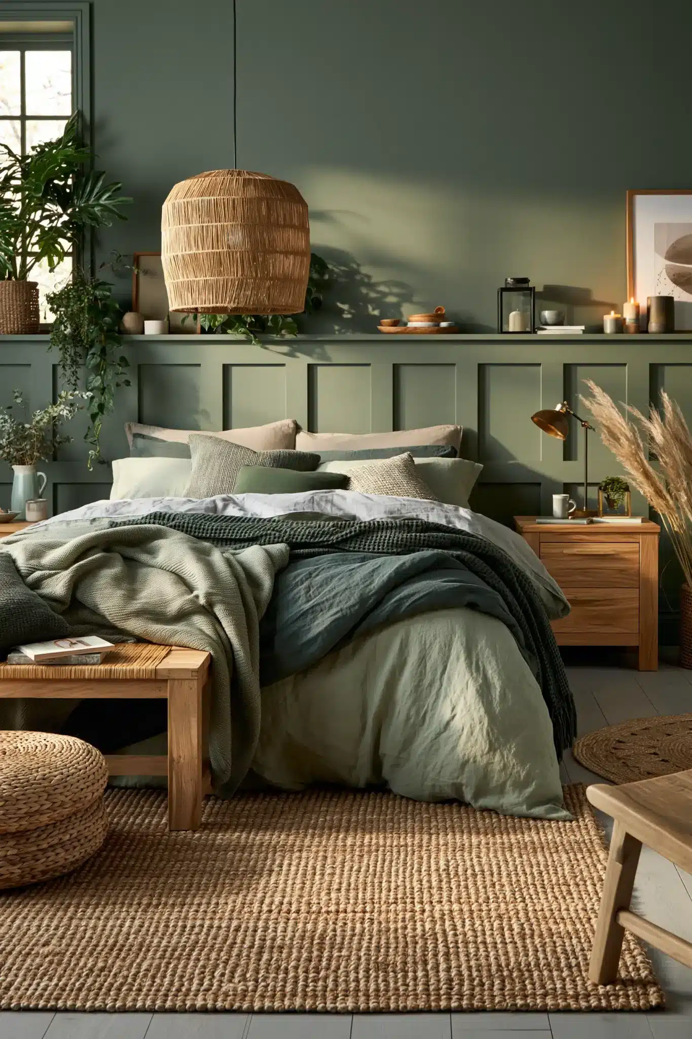 29 Sage Green and Grey Bedroom Ideas for a Space That Stays Soft sage green and grey bedroom