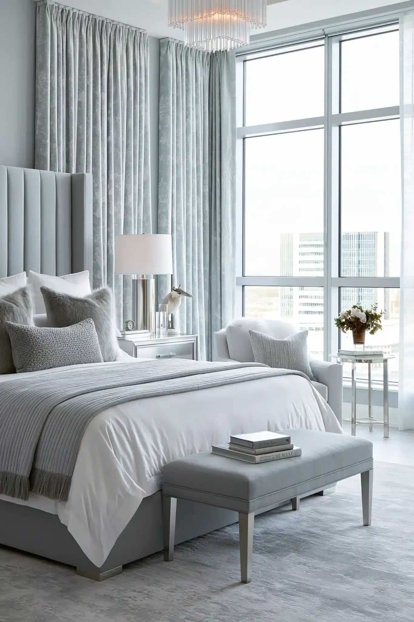 29 Grey and White Bedroom Ideas for a Space That Stays Timeless grey and white bedroom ideas