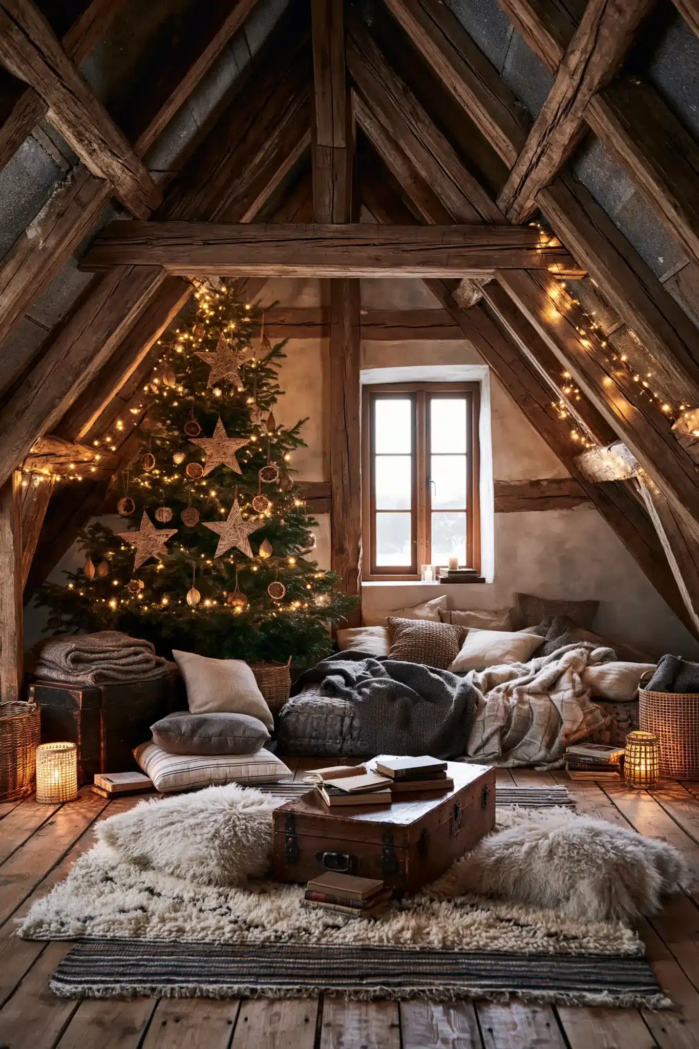 29 Boho Christmas Decor Ideas That Mix the Handmade and the Worn boho christmas decor