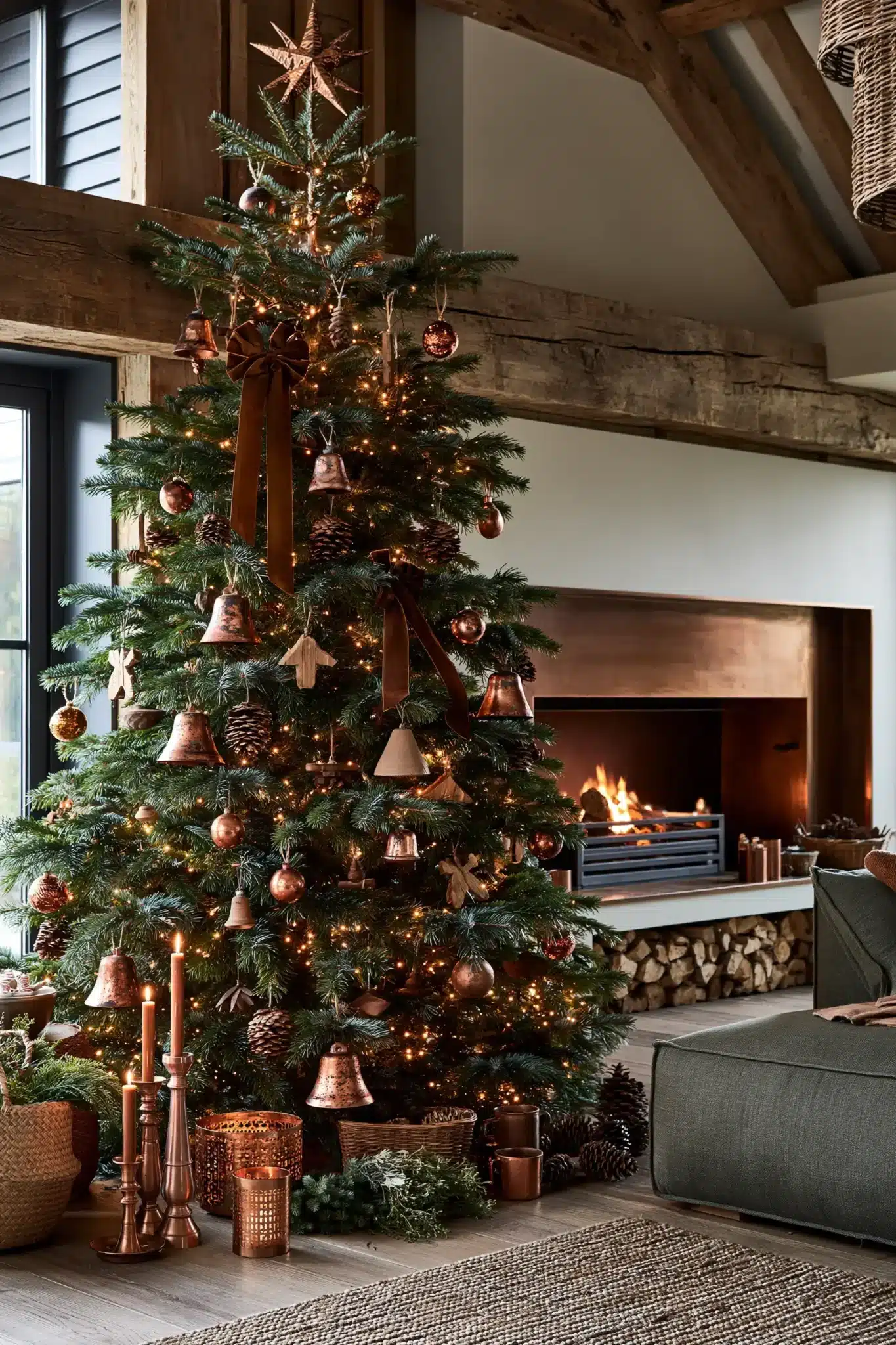 29 Moody Christmas Decor Ideas That Turn Long Evenings Into the Point moody christmas decor
