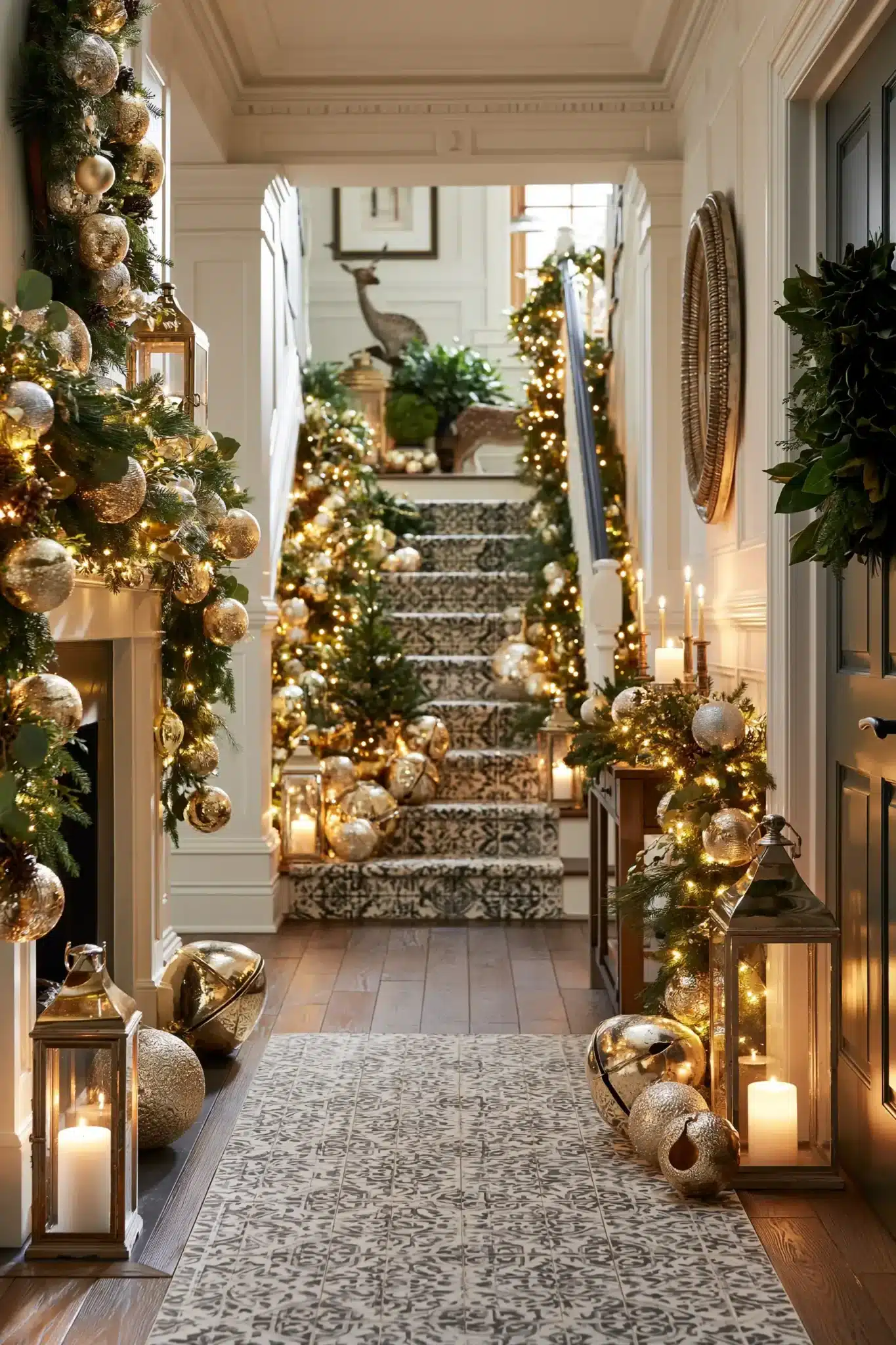 29 Hallway Christmas Decor Ideas Most People Forget to Dress hallway christmas decor
