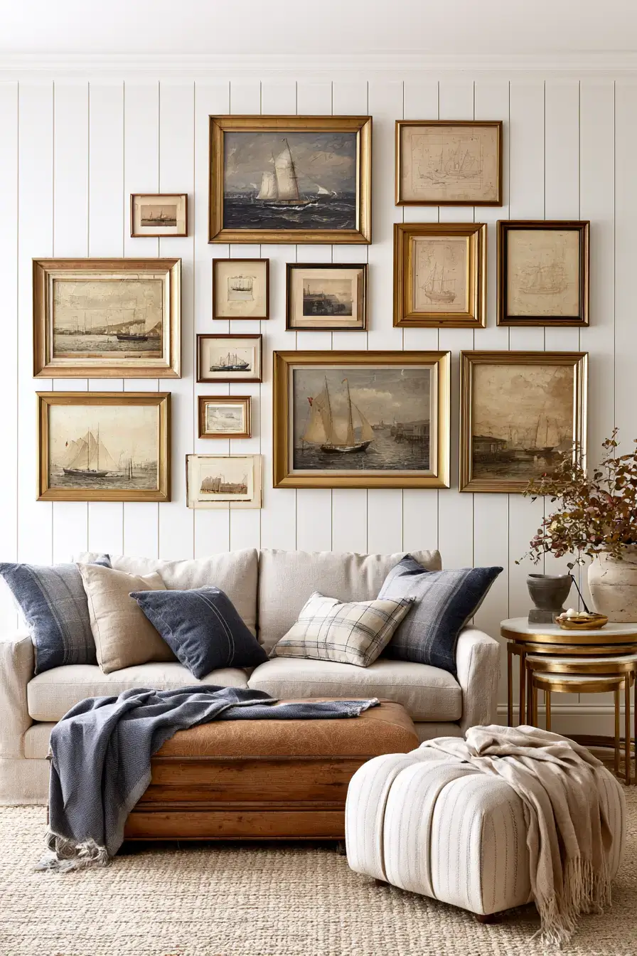 29 Vintage Nautical Decor Ideas with an Old Brass Telescope