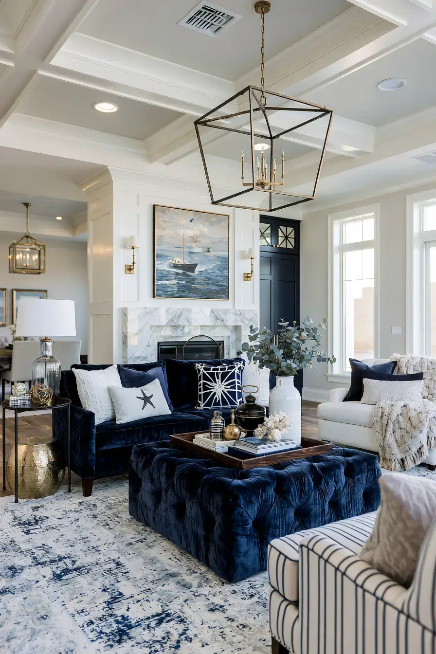 29 Nautical Decor Ideas with a Rope Mirror 29 Nautical Decor Ideas with a Rope Mirror