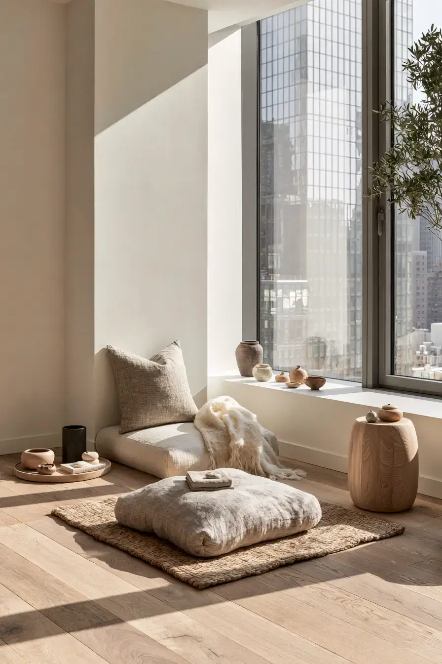 29 Japandi Apartment Ideas with a Low Wood Table 29 Japandi Apartment Ideas with a Low Wood Table